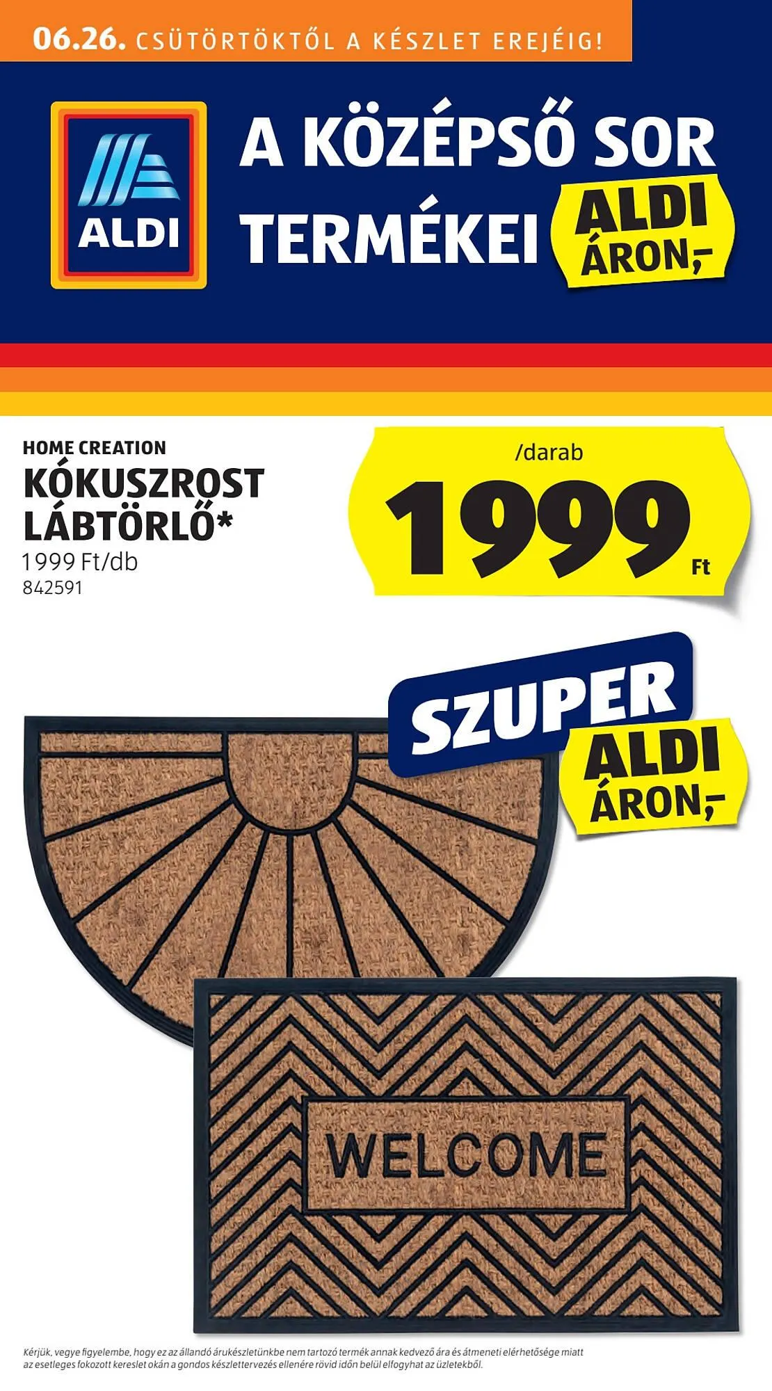 Katalógus ALDI akciós újság június 22.-tól július 10.-ig 2025. - Oldal 1