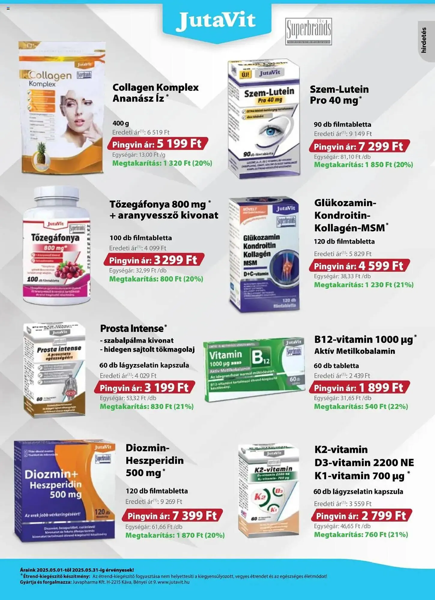 Katalógus Pingvin Patika akciós újság május 1.-tól május 31.-ig 2025. - Oldal 7