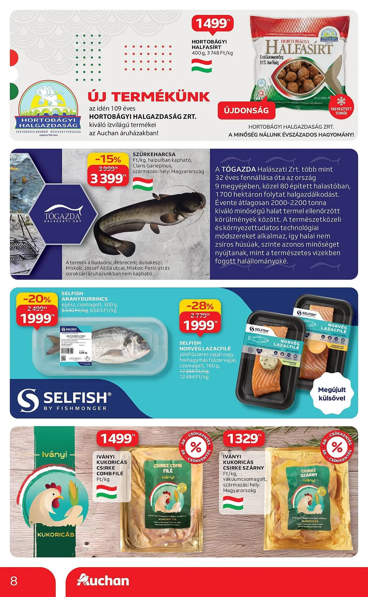 Katalógus Auchan akciós újság december 4.-tól december 10.-ig 2025. - Oldal 8
