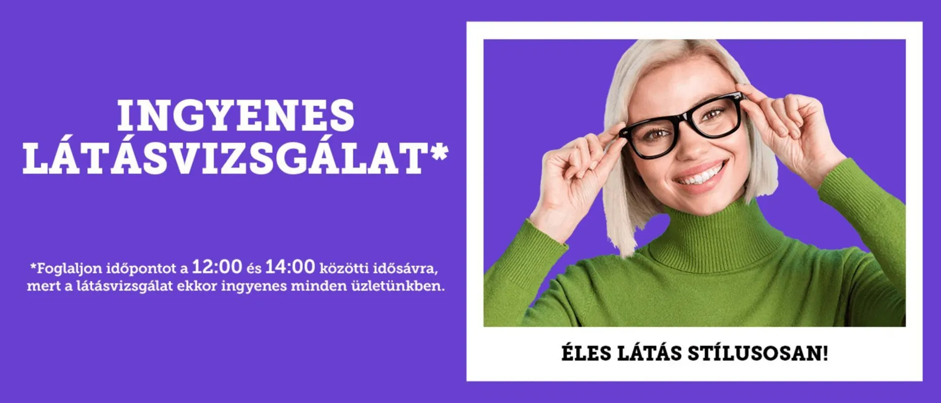 Vision Express akciós újság - 1