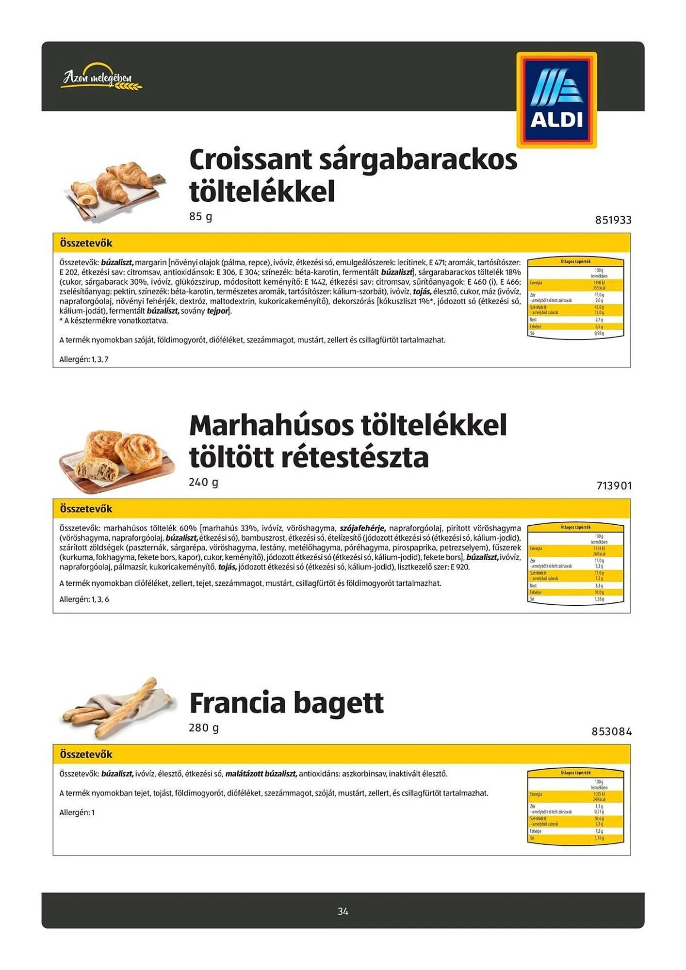 Katalógus ALDI akciós újság november 3.-tól május 12.-ig 2026. - Oldal 34