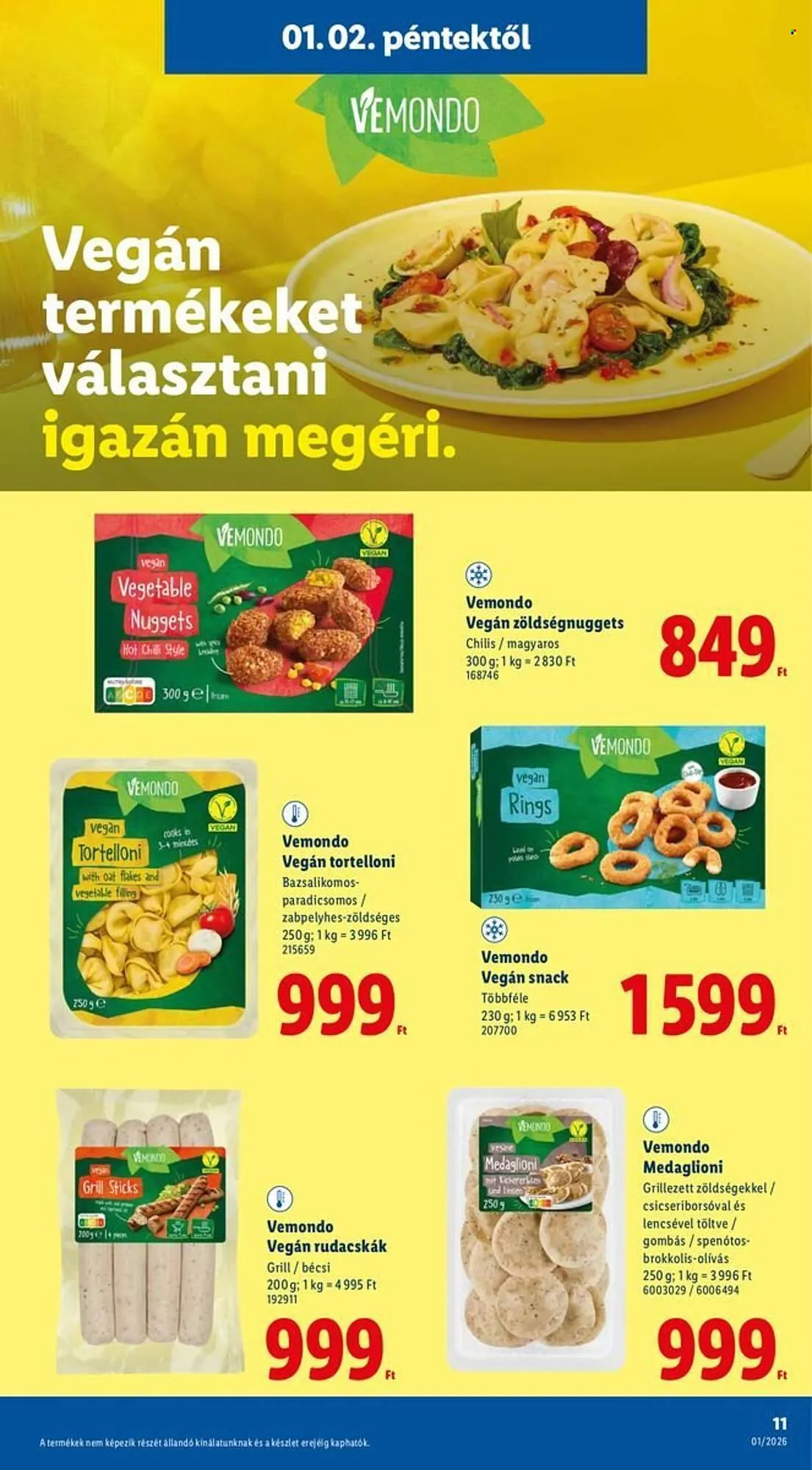 Katalógus Lidl akciós újság január 2.-tól január 7.-ig 2026. - Oldal 11