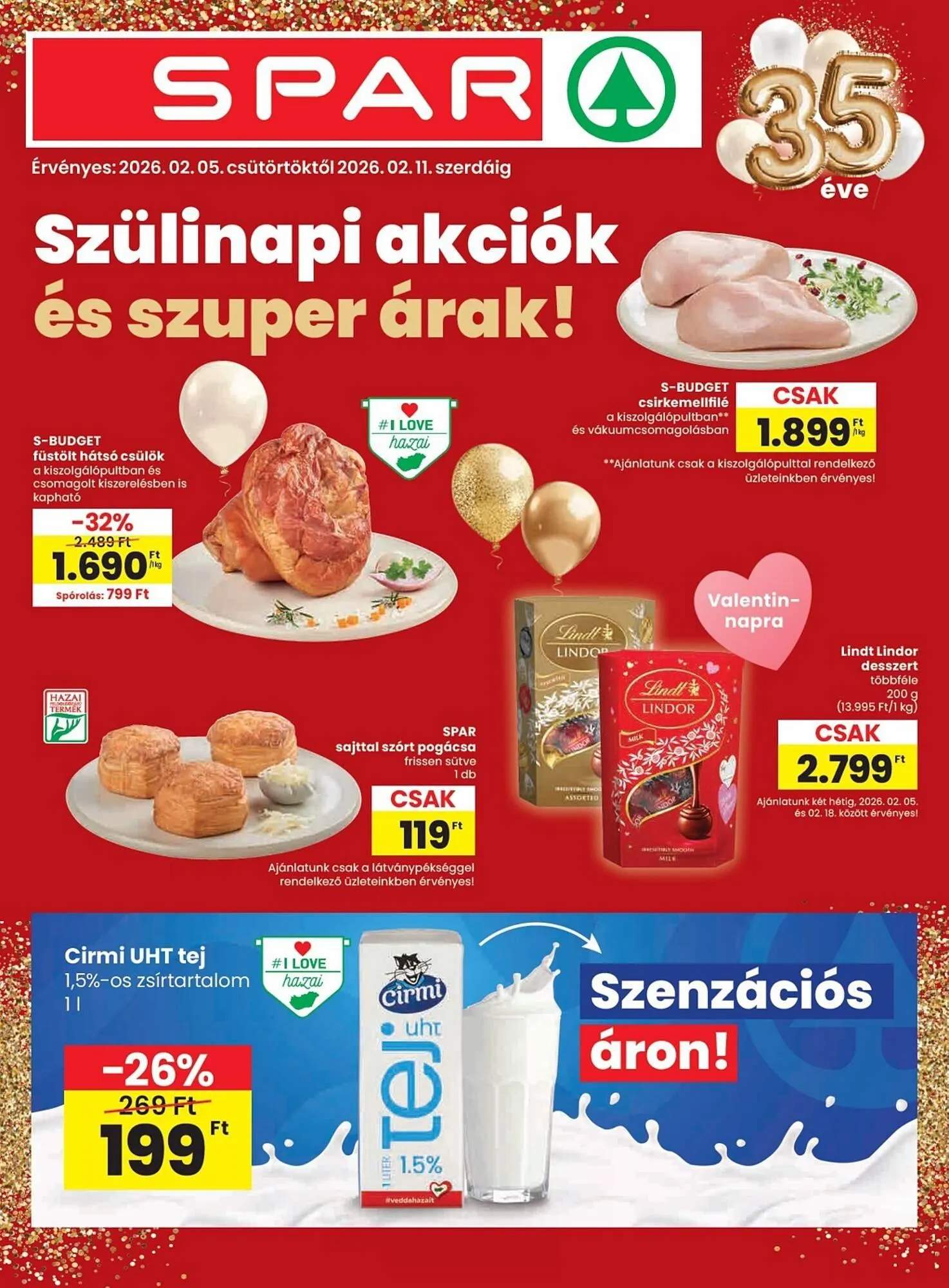 Spar akciós újság - 1
