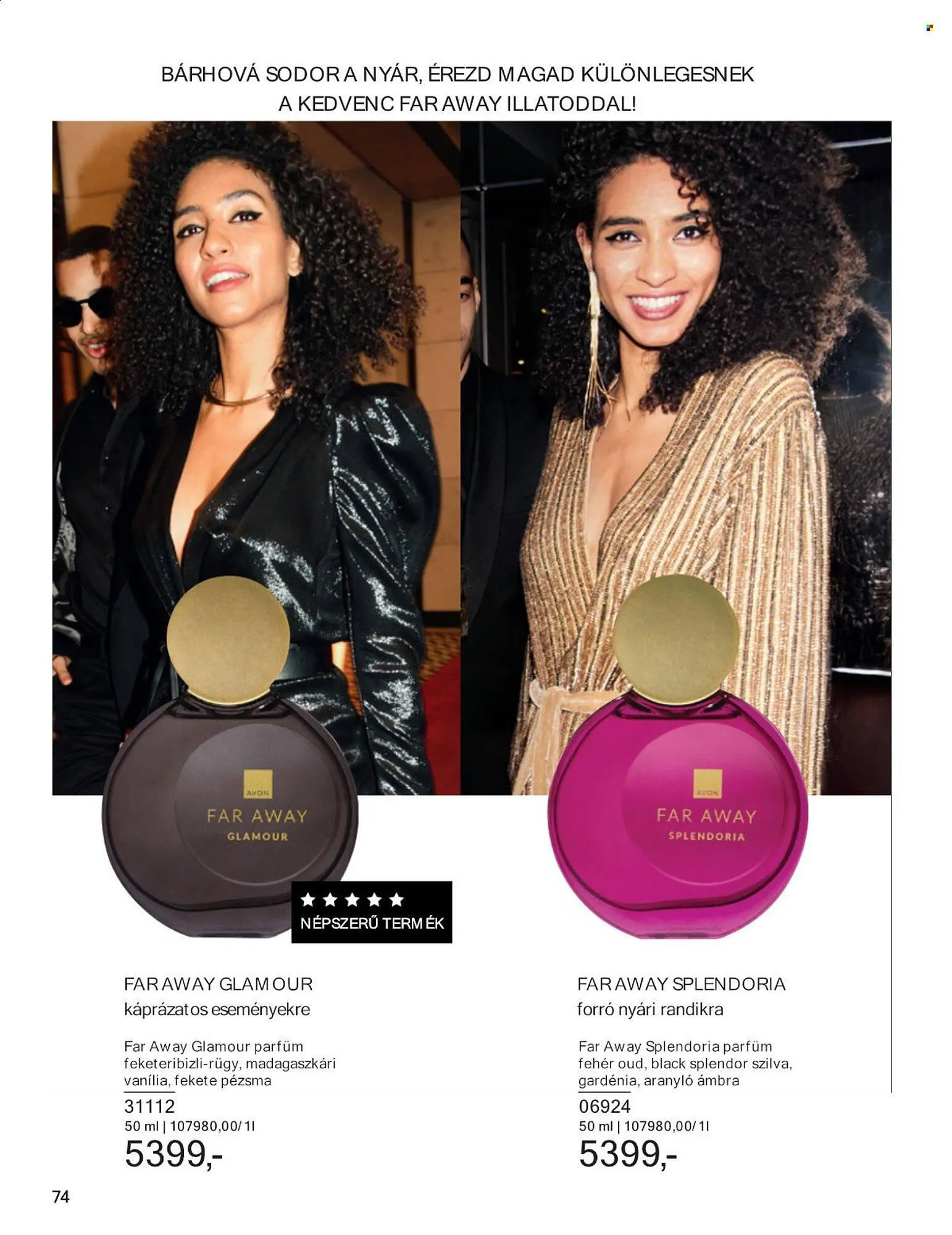 Katalógus AVON akciós újság július 1.-tól július 31.-ig 2025. - Oldal 74