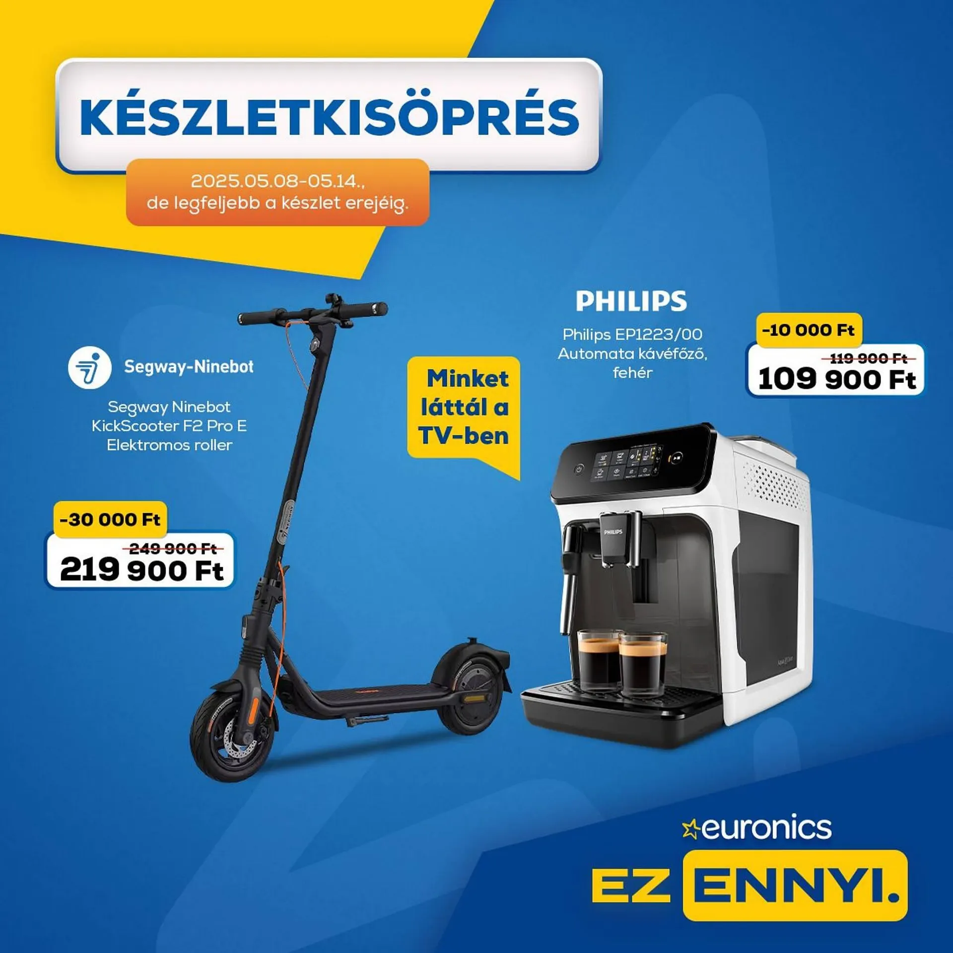 Katalógus Euronics akciós újság május 8.-tól május 14.-ig 2025. - Oldal 2