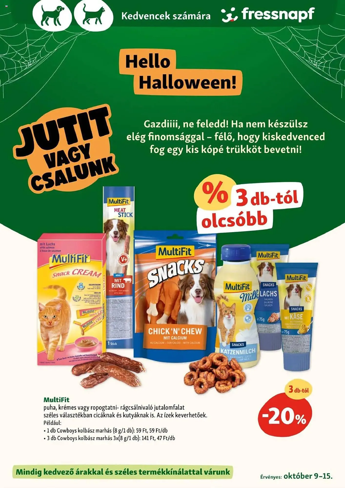 Katalógus Fressnapf akciós újság október 9.-tól október 15.-ig 2025. - Oldal 9