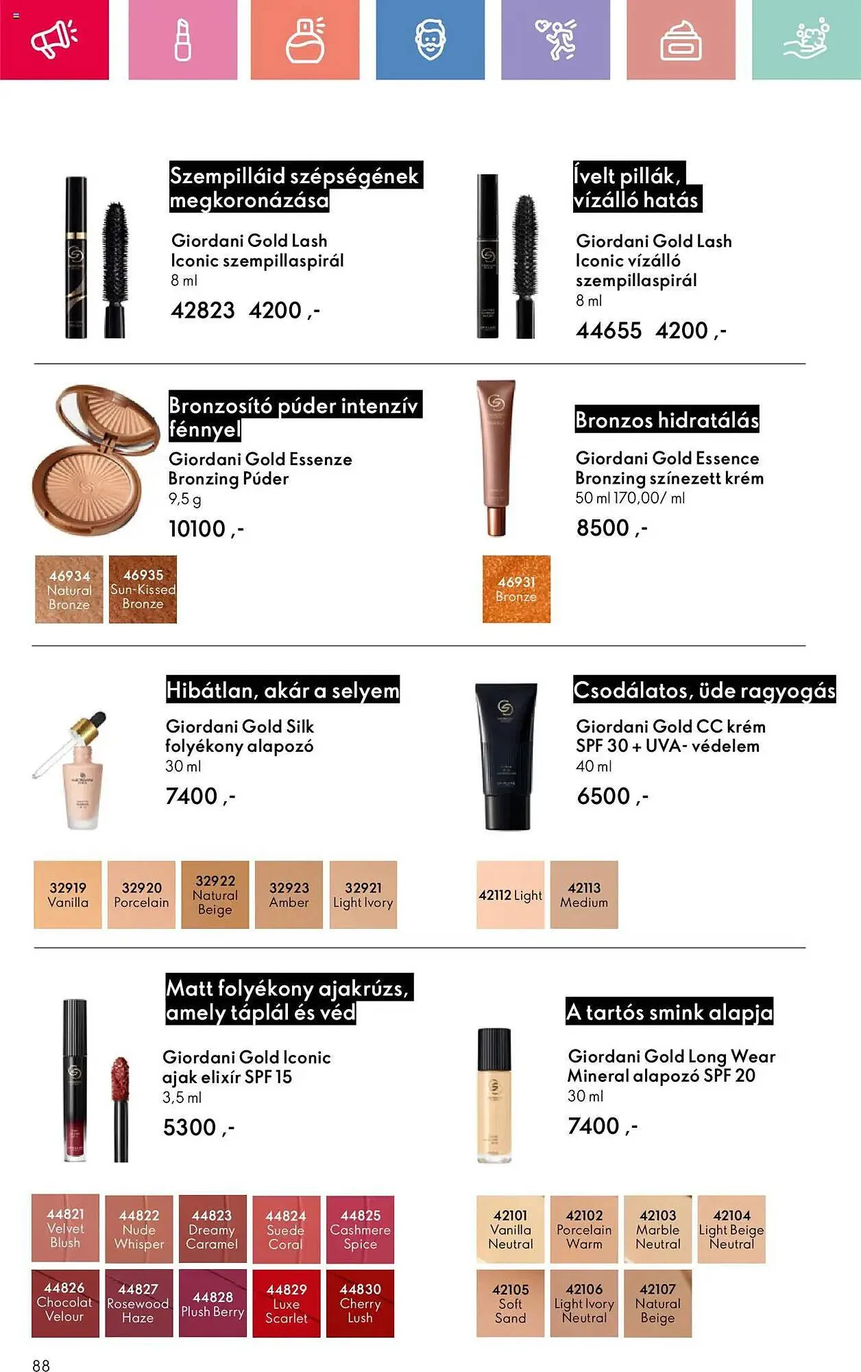 Katalógus Oriflame akciós újság július 27.-tól augusztus 16.-ig 2025. - Oldal 88