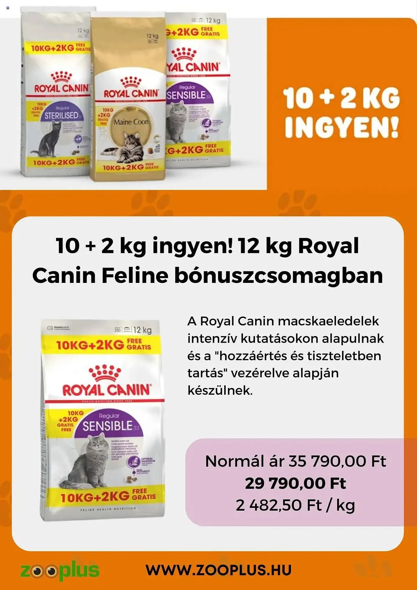 Katalógus ZooPlus akciós újság július 9.-tól augusztus 10.-ig 2025. - Oldal 2