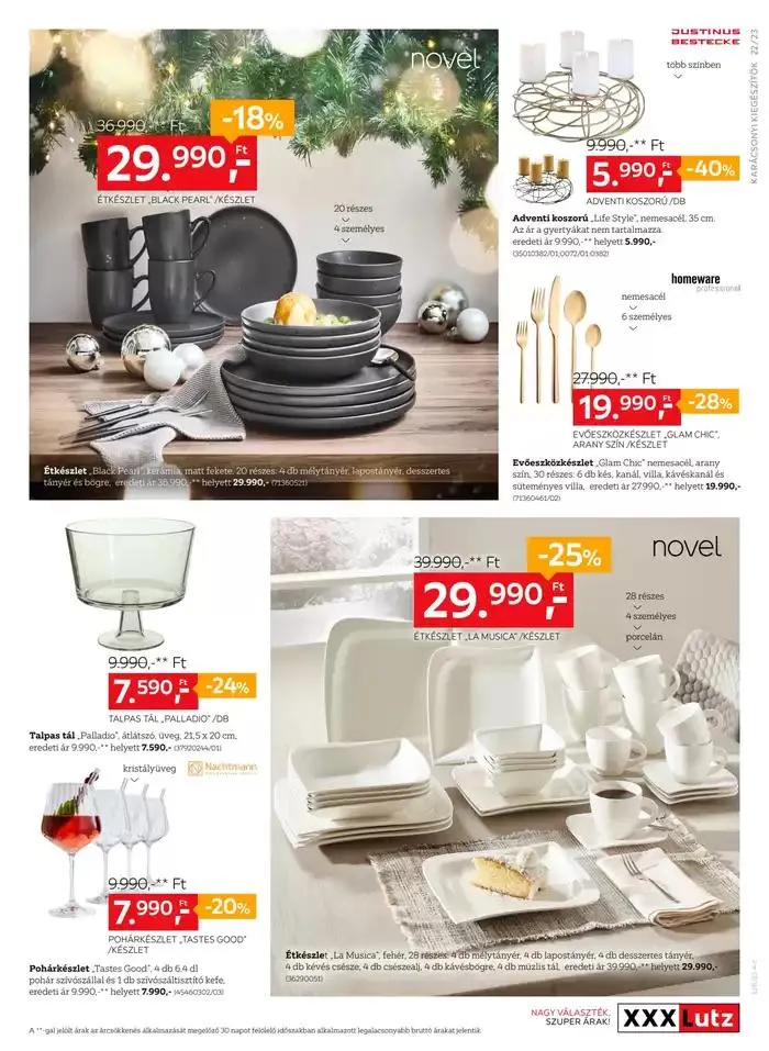 Katalógus XXXLutz akciós november 11.-tól december 8.-ig 2024. - Oldal 15