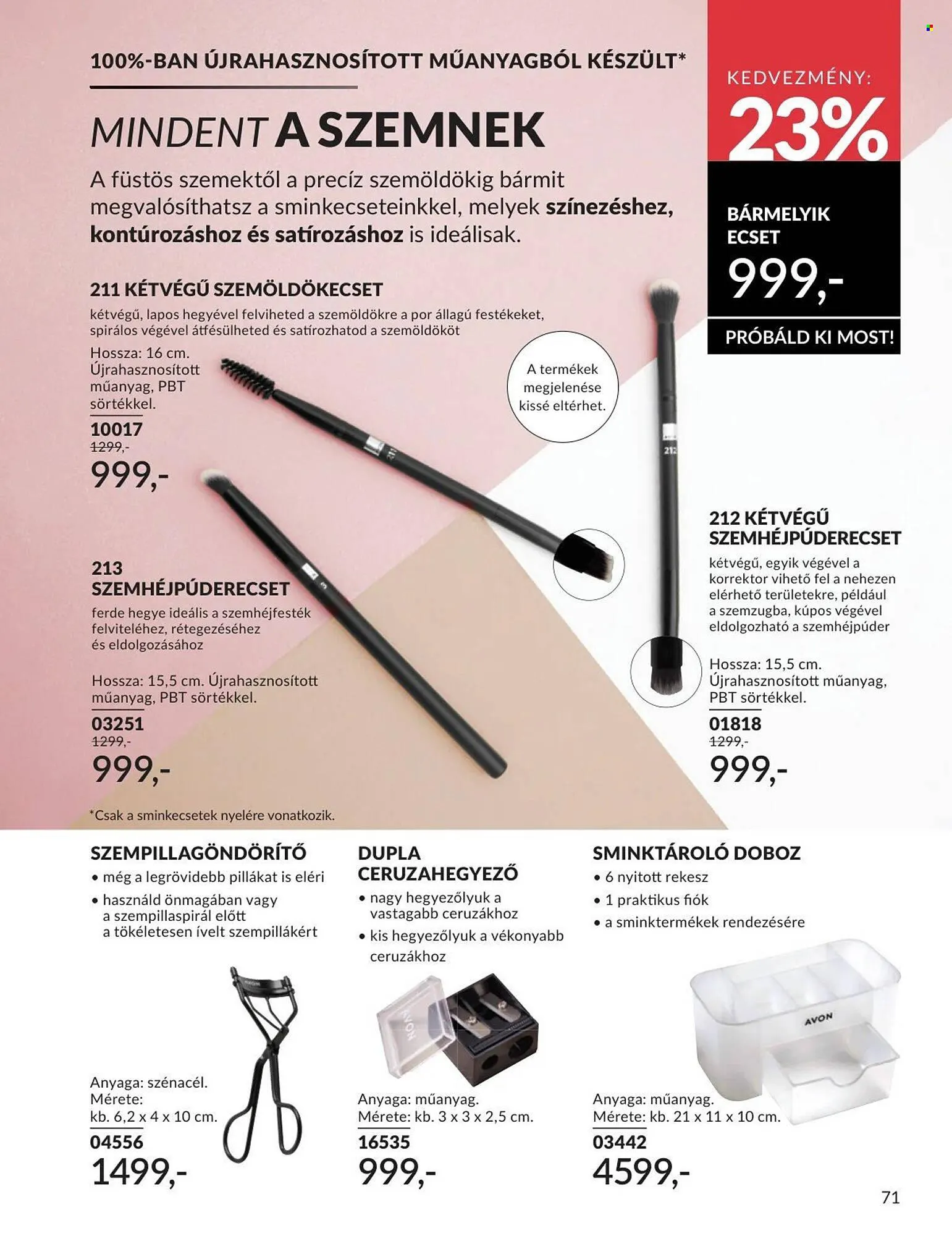Katalógus AVON katalógus január 1.-tól január 31.-ig 2026. - Oldal 71