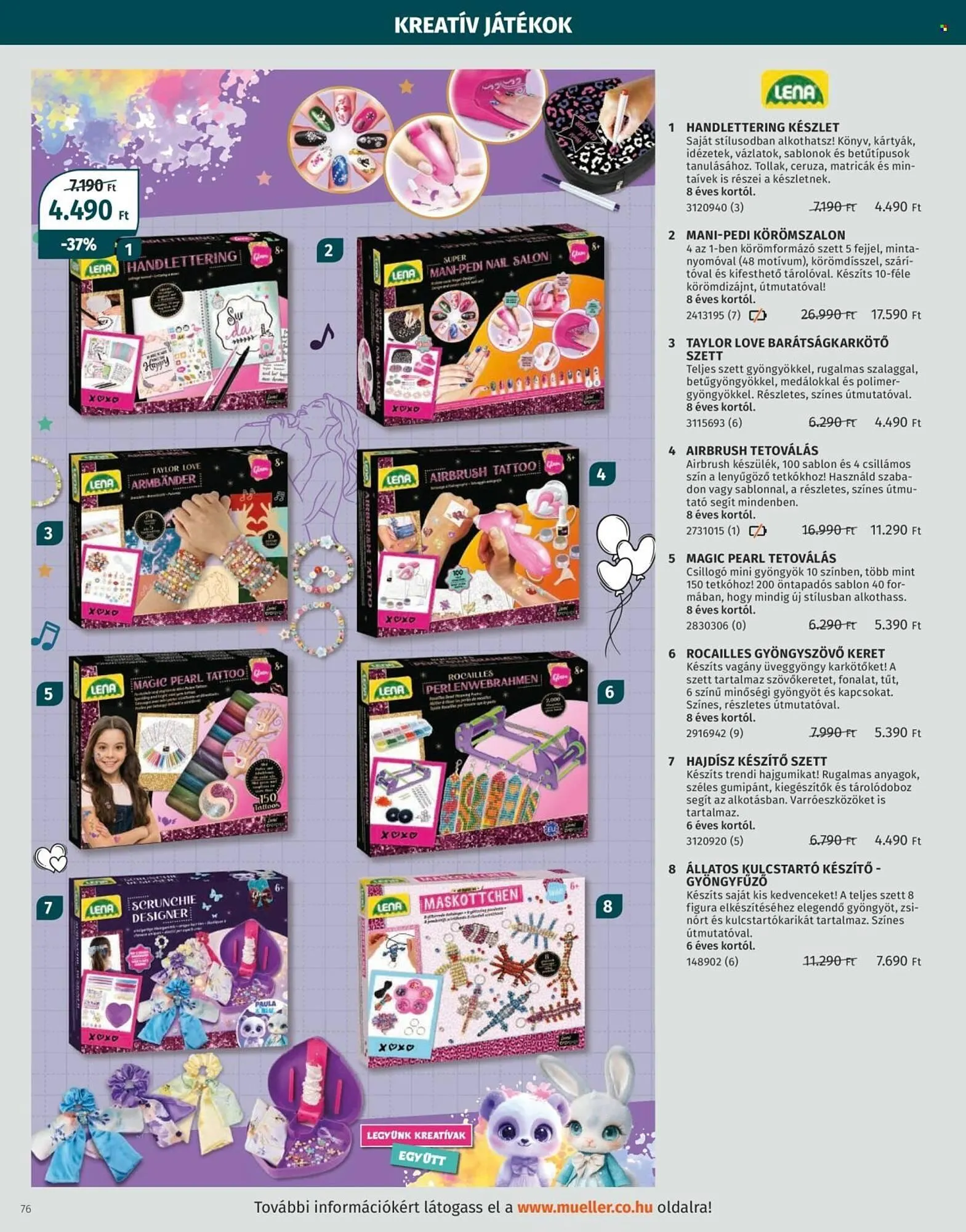 Katalógus Müller akciós újság október 27.-tól december 31.-ig 2025. - Oldal 76