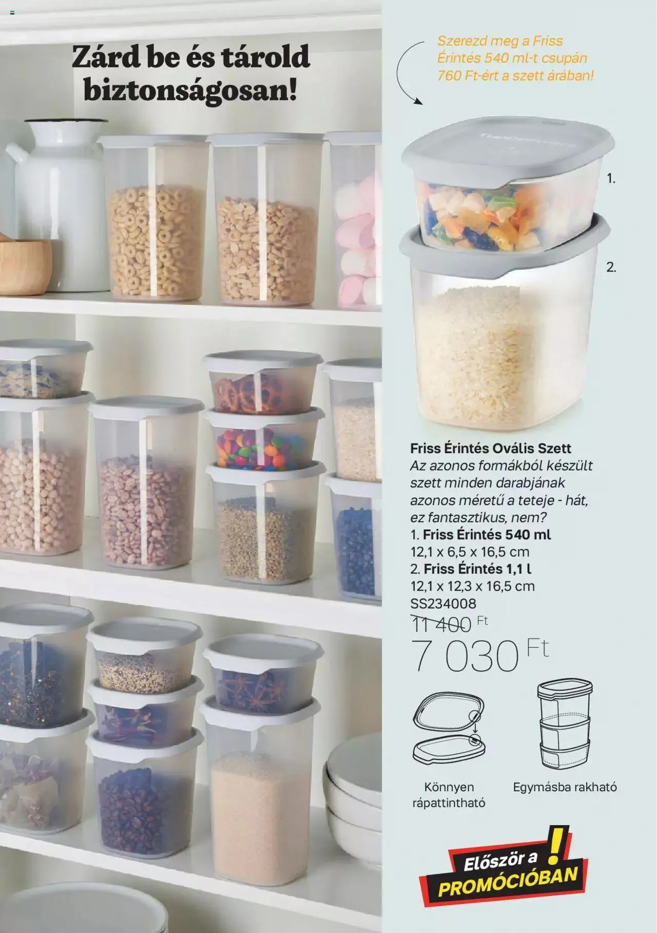 Katalógus Tupperware Akciós újság október 2.-tól november 5.-ig 2023. - Oldal 8