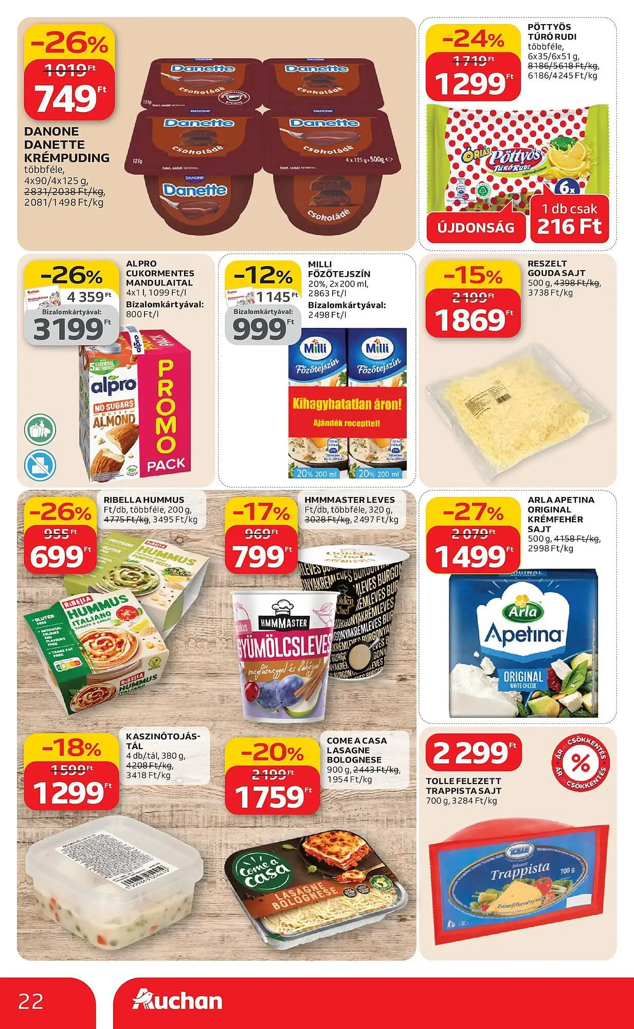 Katalógus Auchan akciós újság március 12.-tól március 18.-ig 2026. - Oldal 22