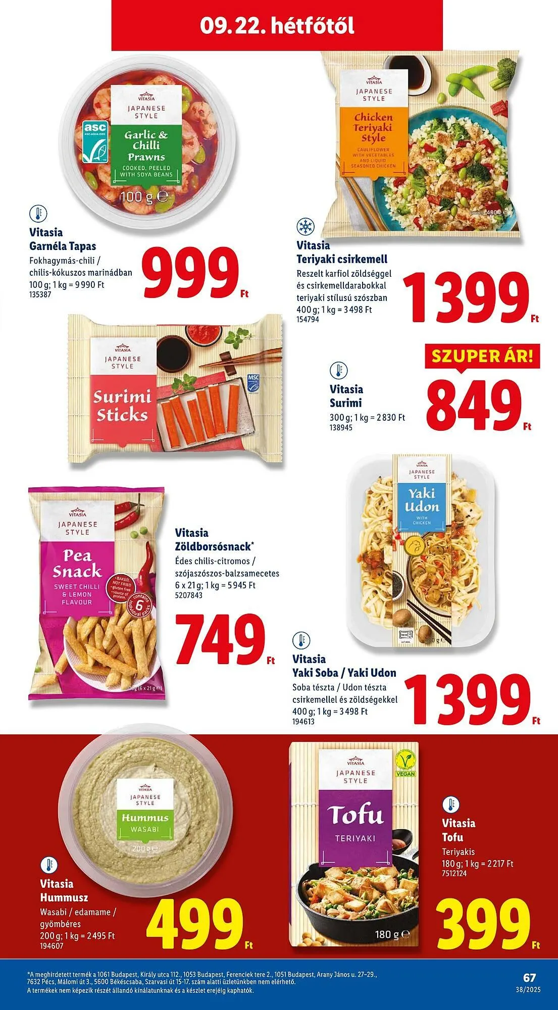 Katalógus Lidl akciós újság szeptember 11.-tól december 31.-ig 2025. - Oldal 67