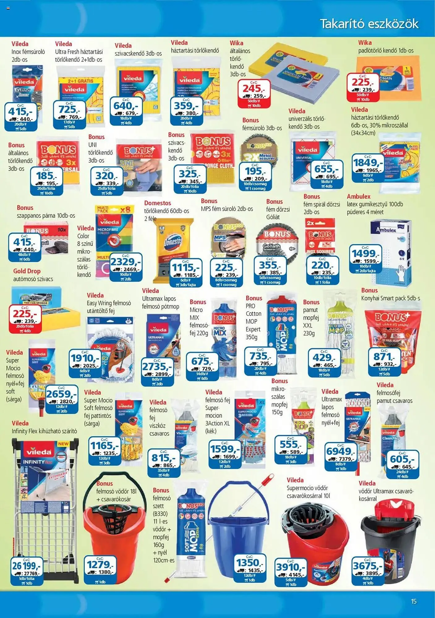 Katalógus ÁRKLUB akciós újság augusztus 1.-tól augusztus 31.-ig 2025. - Oldal 15