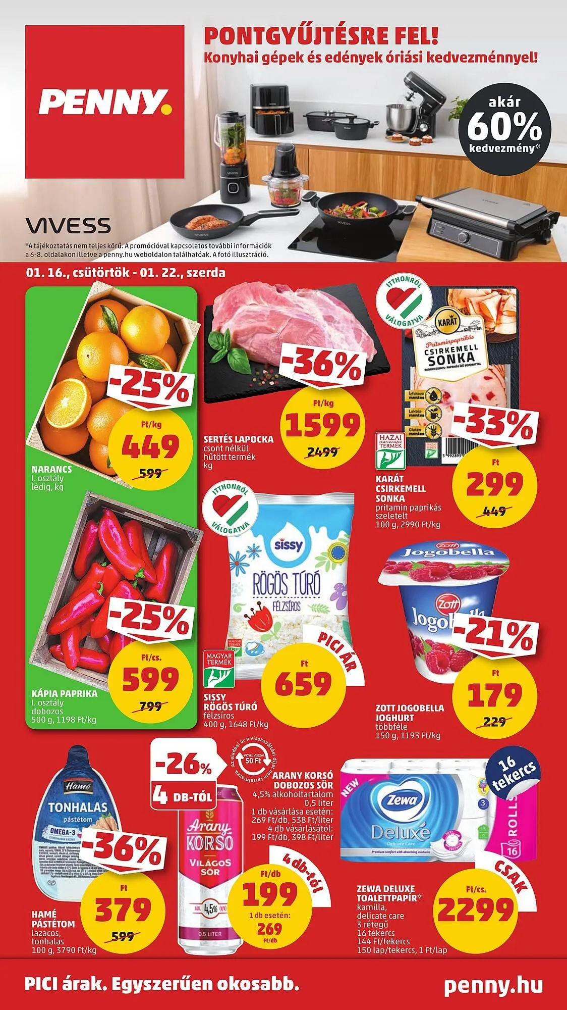 Katalógus PENNY akciós újság január 16.-tól január 22.-ig 2025. - Oldal 1