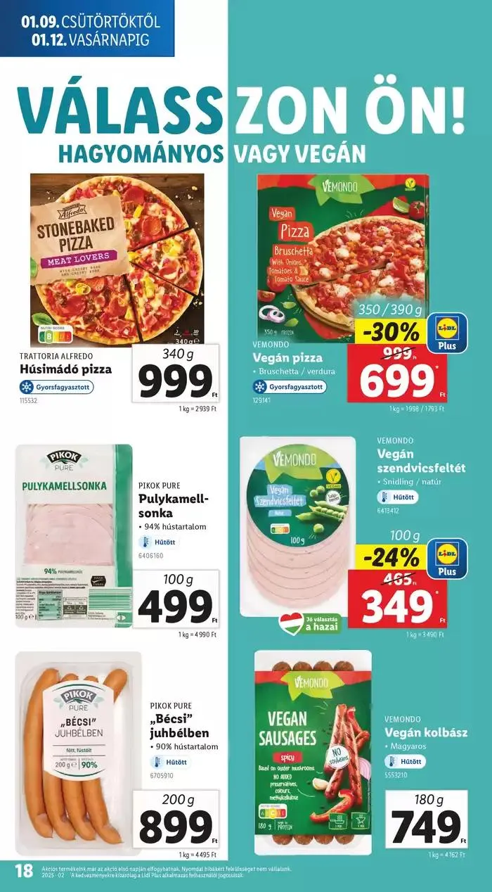 Katalógus Akciós újság – 02. hét január 9.-tól január 15.-ig 2025. - Oldal 18