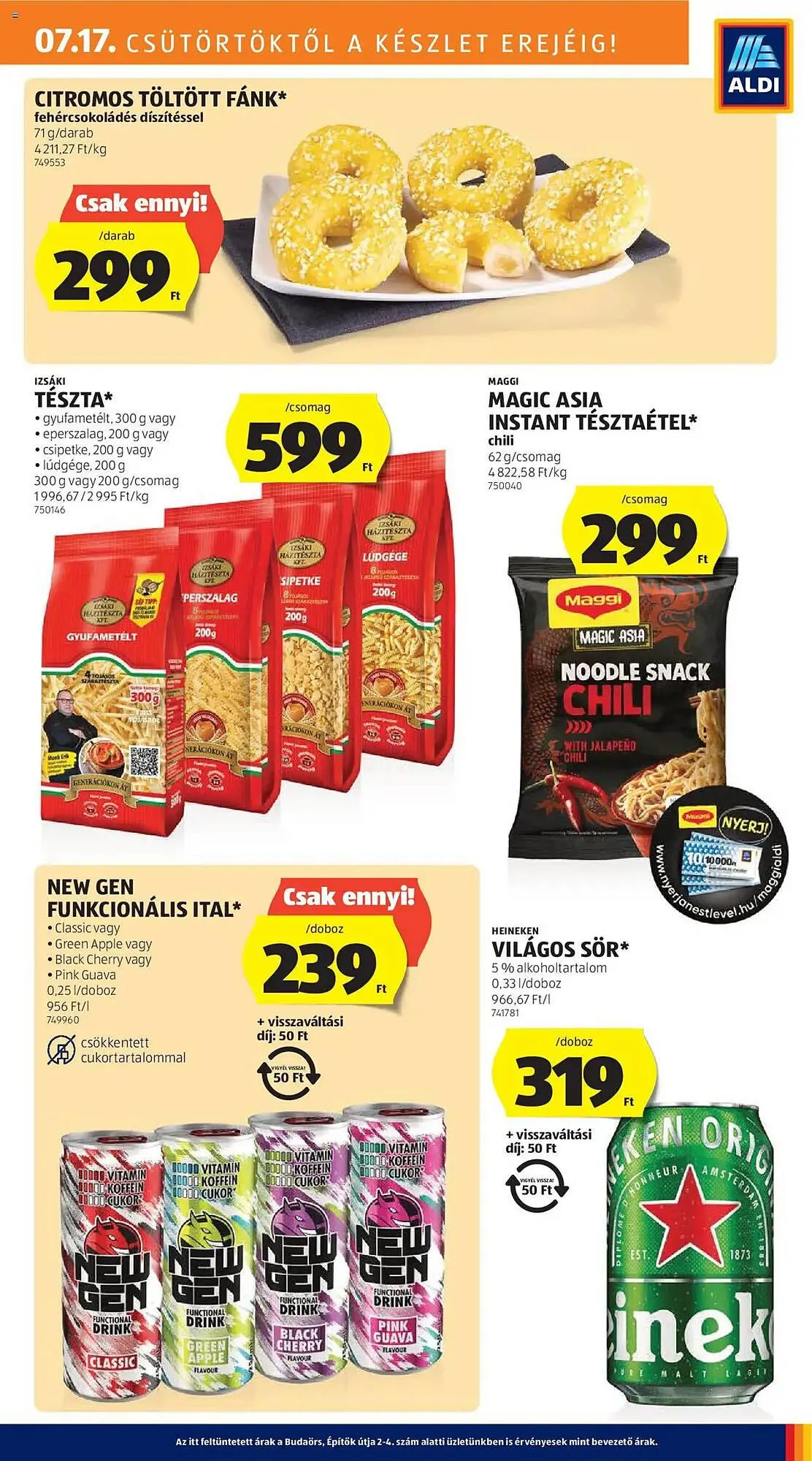 Katalógus ALDI akciós újság július 17.-tól július 23.-ig 2025. - Oldal 17