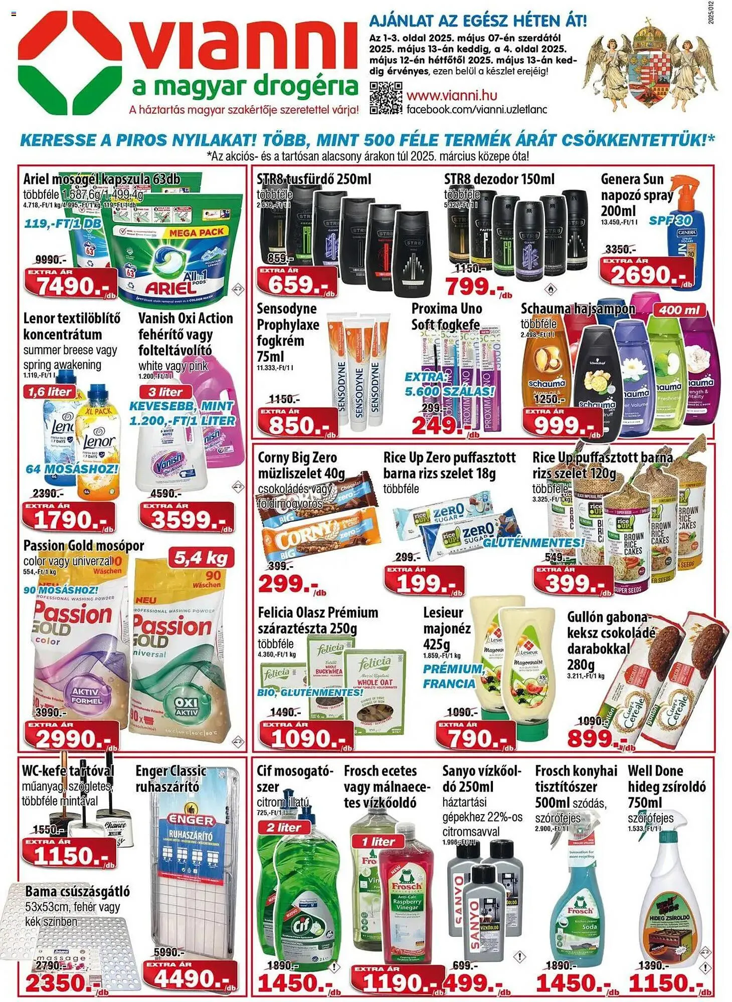 Vianni Drogéria akciós újság - 1