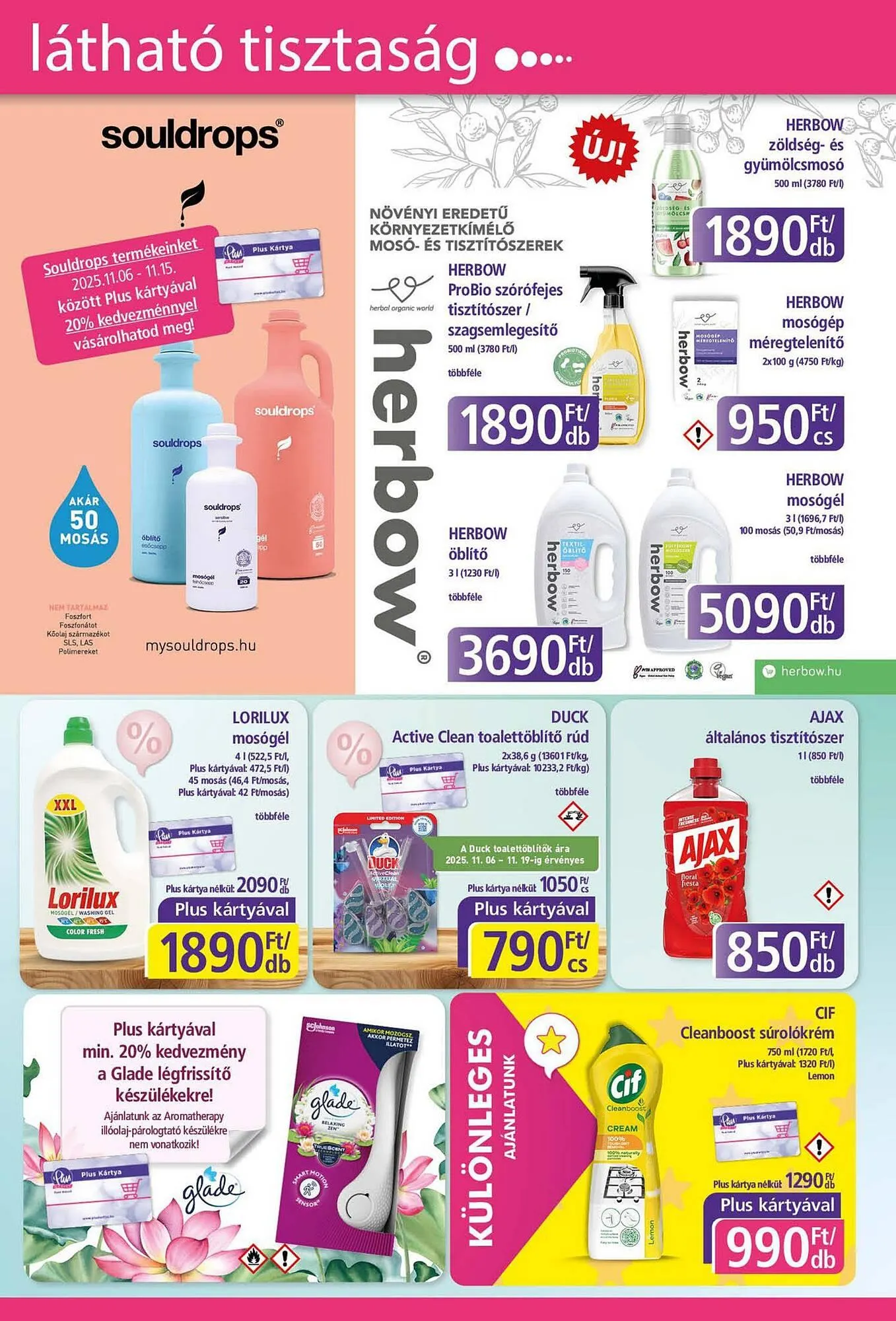 Katalógus PlusMarket akciós újság november 6.-tól november 15.-ig 2025. - Oldal 3