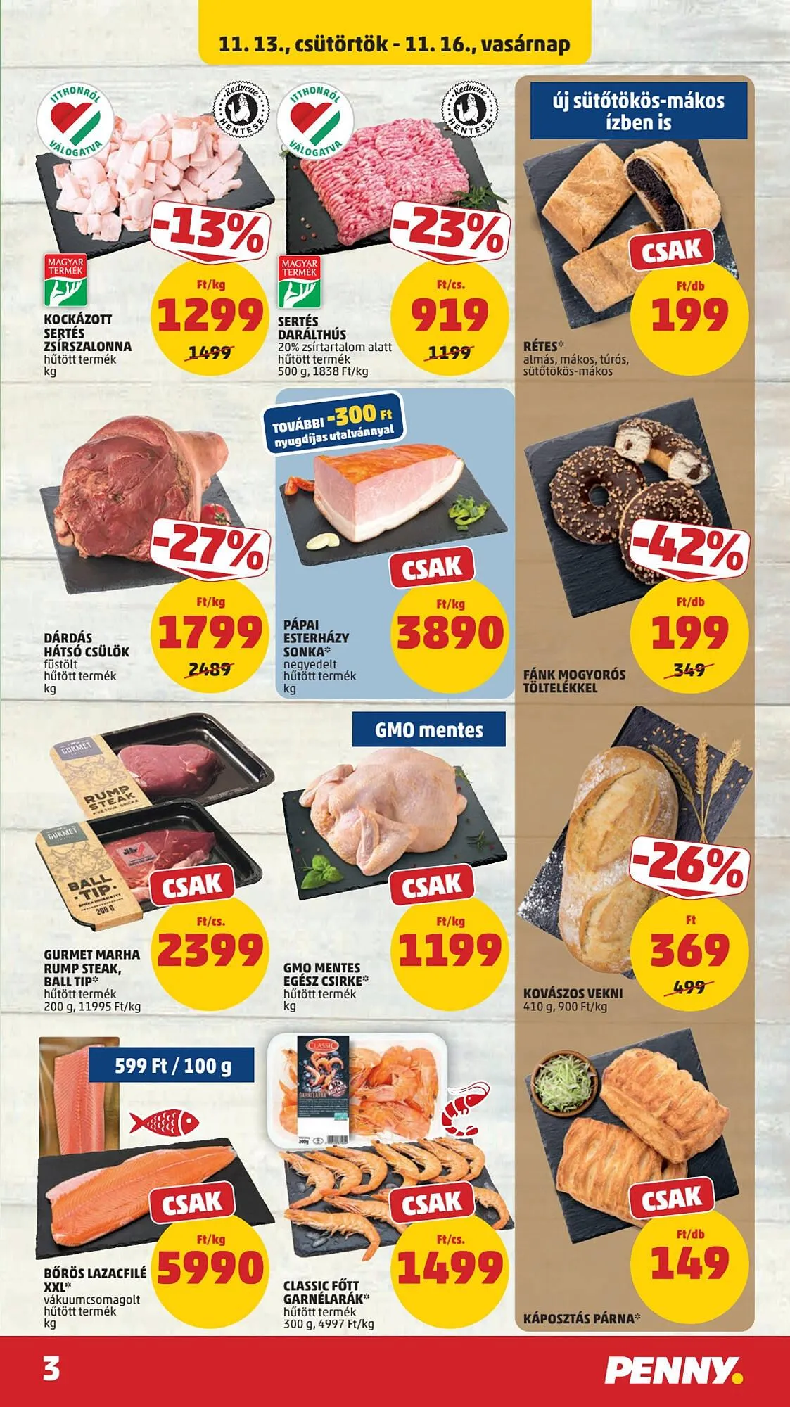Katalógus PENNY akciós újság november 13.-tól november 19.-ig 2025. - Oldal 3