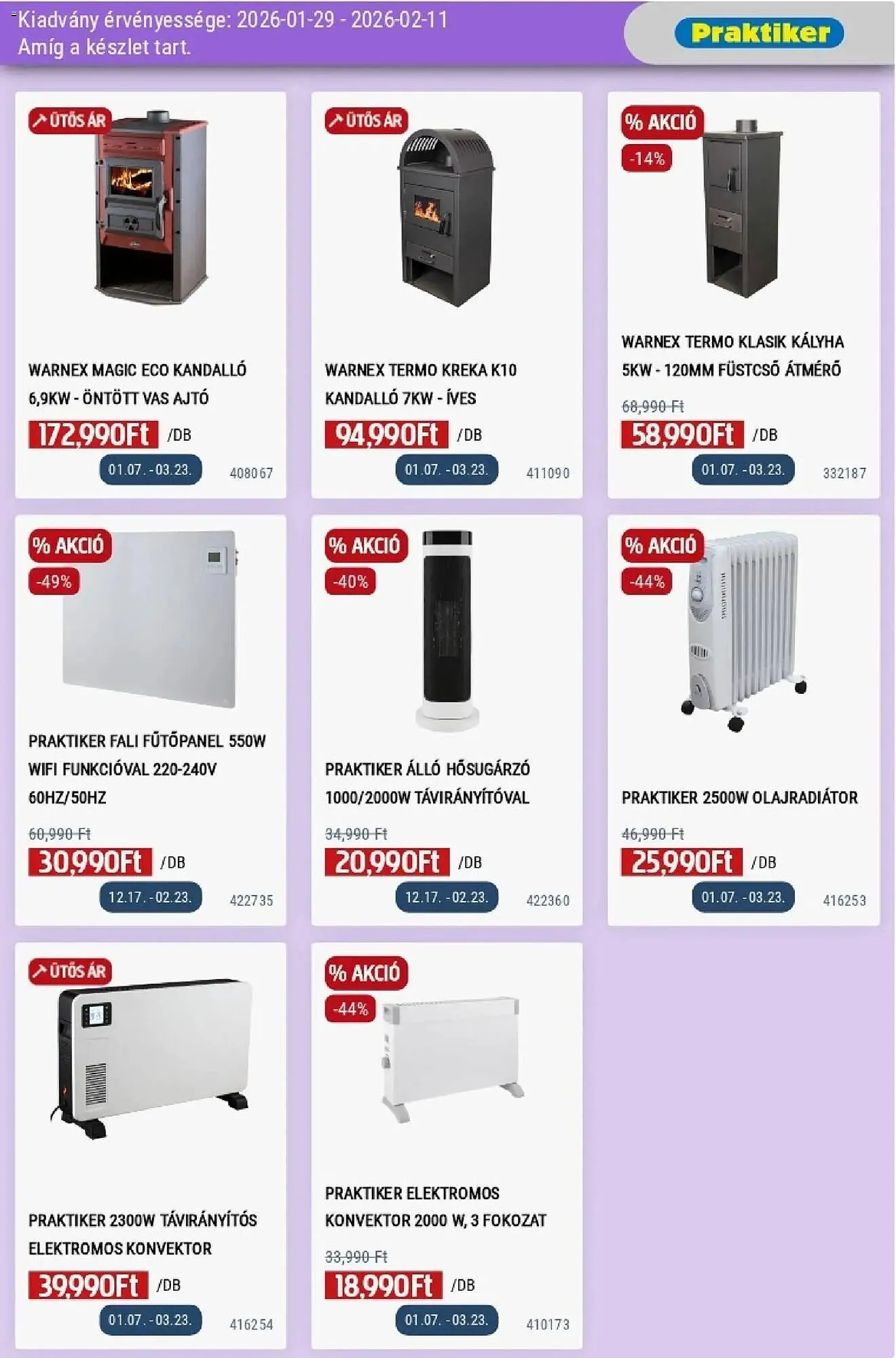 Katalógus Praktiker akciós újság január 29.-tól február 11.-ig 2026. - Oldal 9