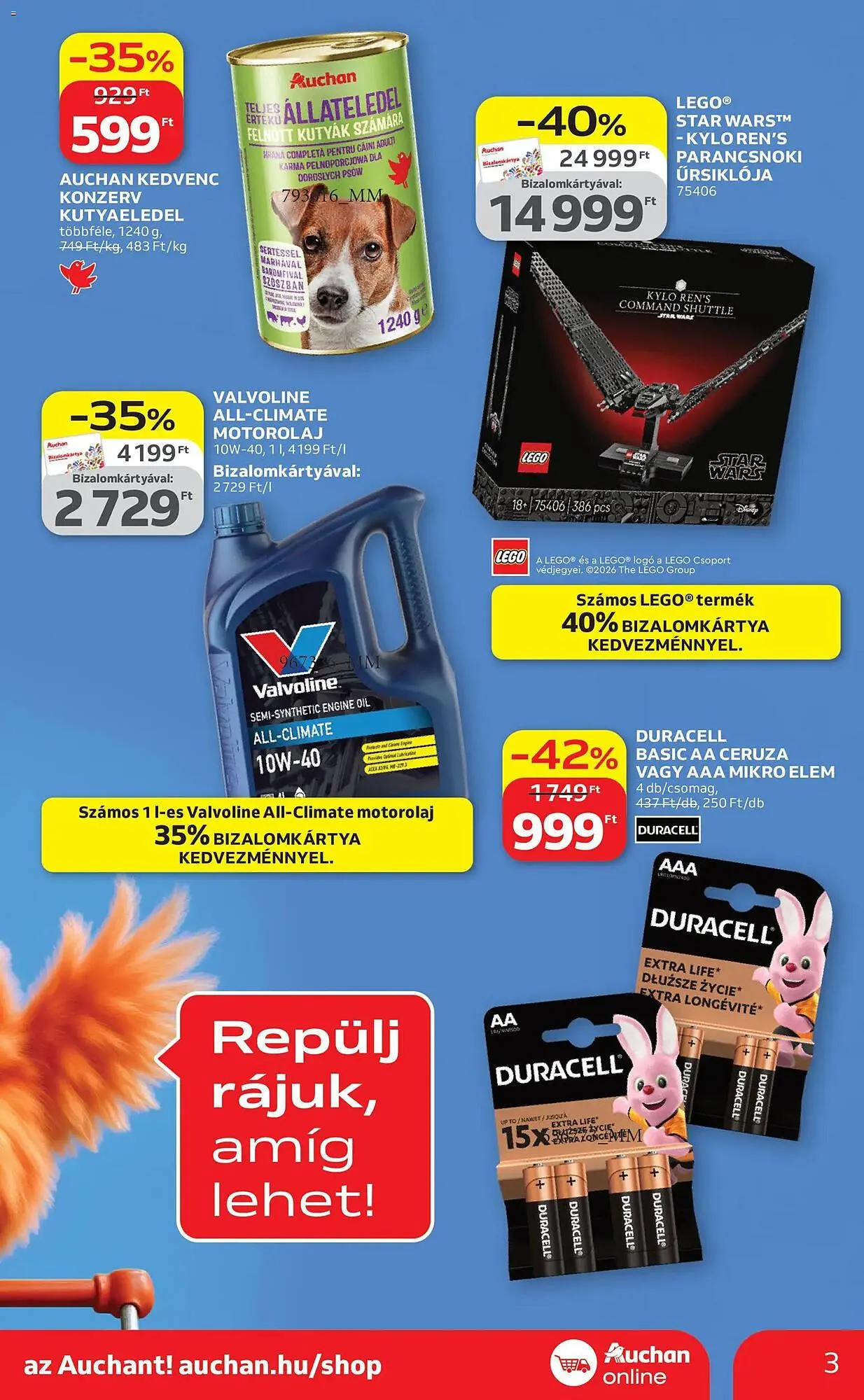 Katalógus Auchan akciós újság március 26.-tól április 8.-ig 2026. - Oldal 3