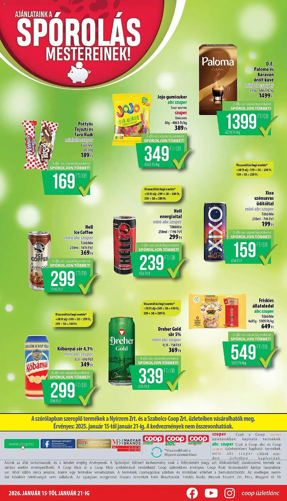 Katalógus Coop akciós újság január 15.-tól január 21.-ig 2026. - Oldal 8