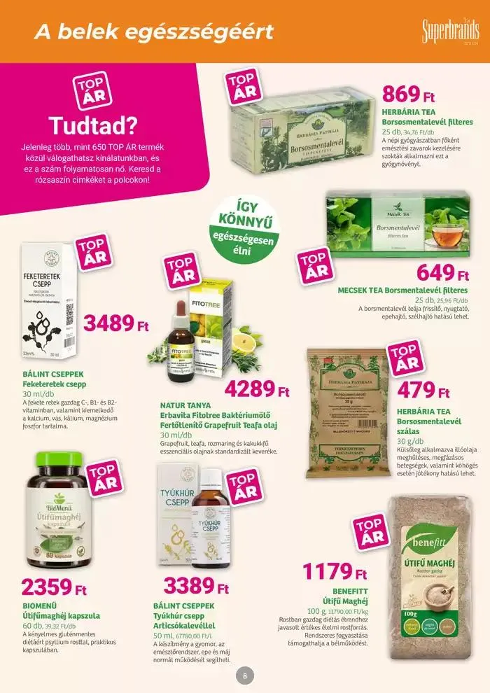 Katalógus Top Ar február 3.-tól március 2.-ig 2025. - Oldal 8