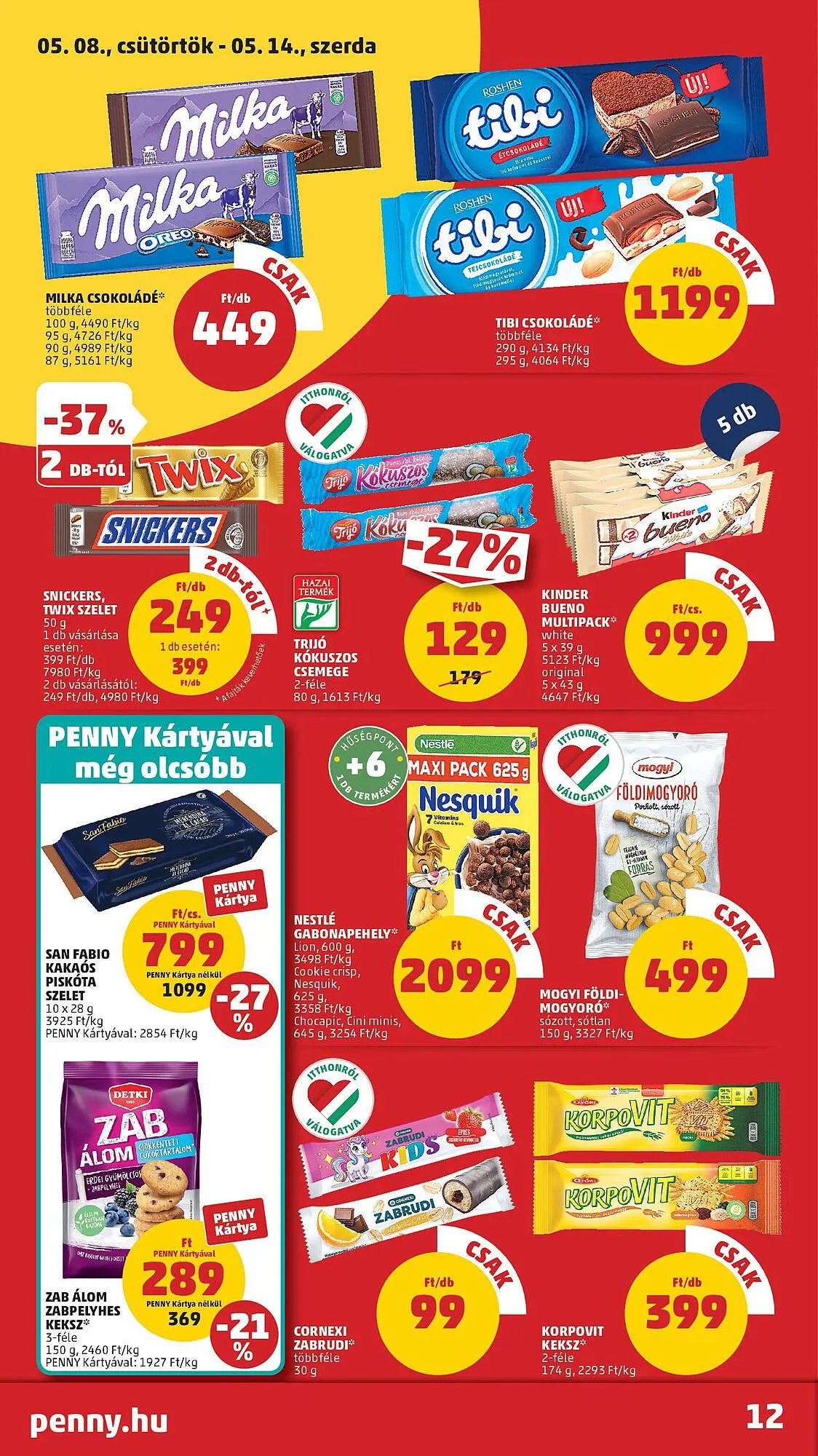 Katalógus PENNY akciós újság május 8.-tól május 14.-ig 2025. - Oldal 12