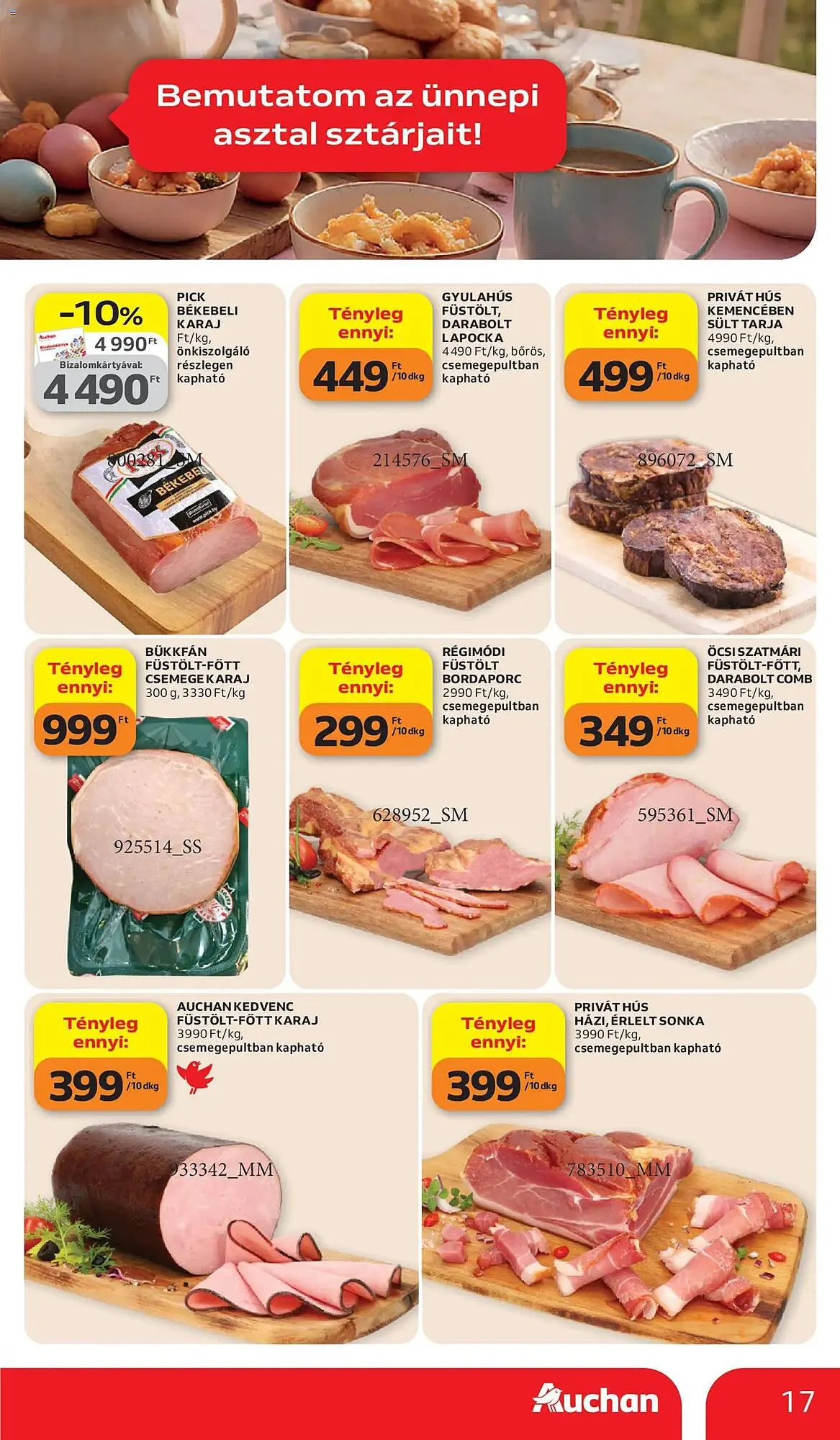 Katalógus Auchan akciós újság március 26.-tól április 8.-ig 2026. - Oldal 17