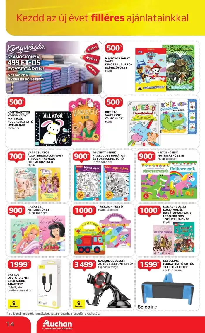 Katalógus Vonzó különleges ajánlatok mindenki számára január 13.-tól február 5.-ig 2025. - Oldal 14