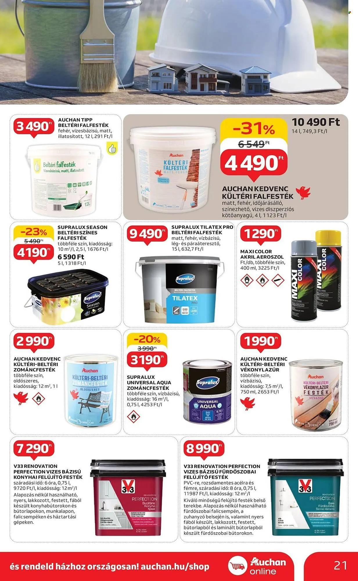 Katalógus Auchan akciós újság június 5.-tól június 18.-ig 2025. - Oldal 21
