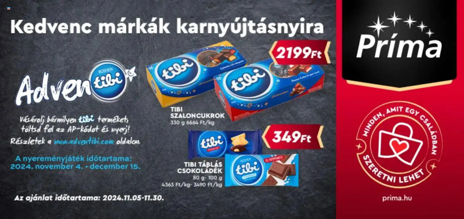 Katalógus Príma akciós újság november 5.-tól november 30.-ig 2024. - Oldal 4