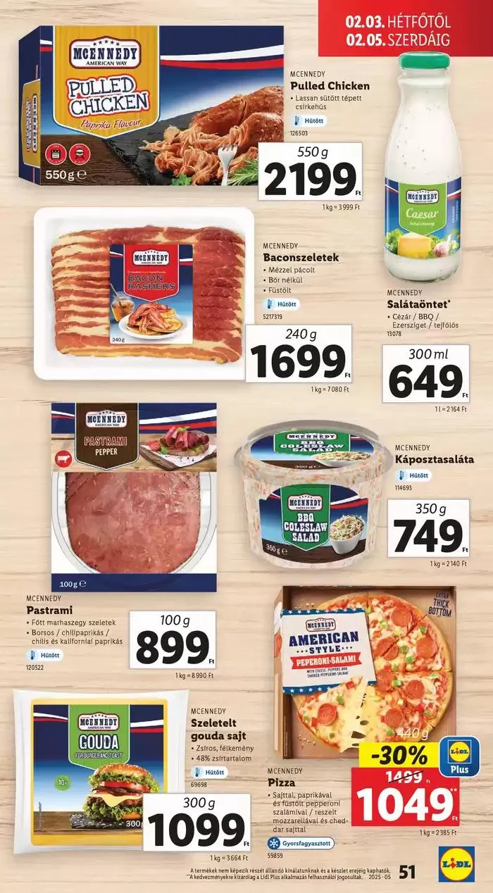 Katalógus Akciós újság – 05. hét január 30.-tól február 5.-ig 2025. - Oldal 51