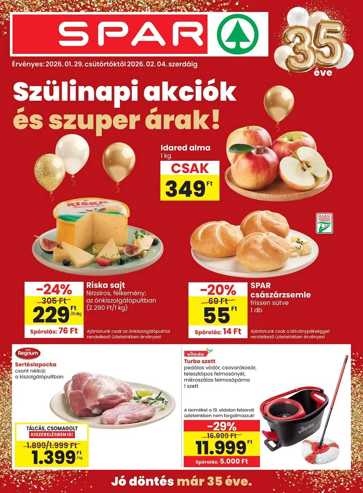 Spar akciós újság - 1