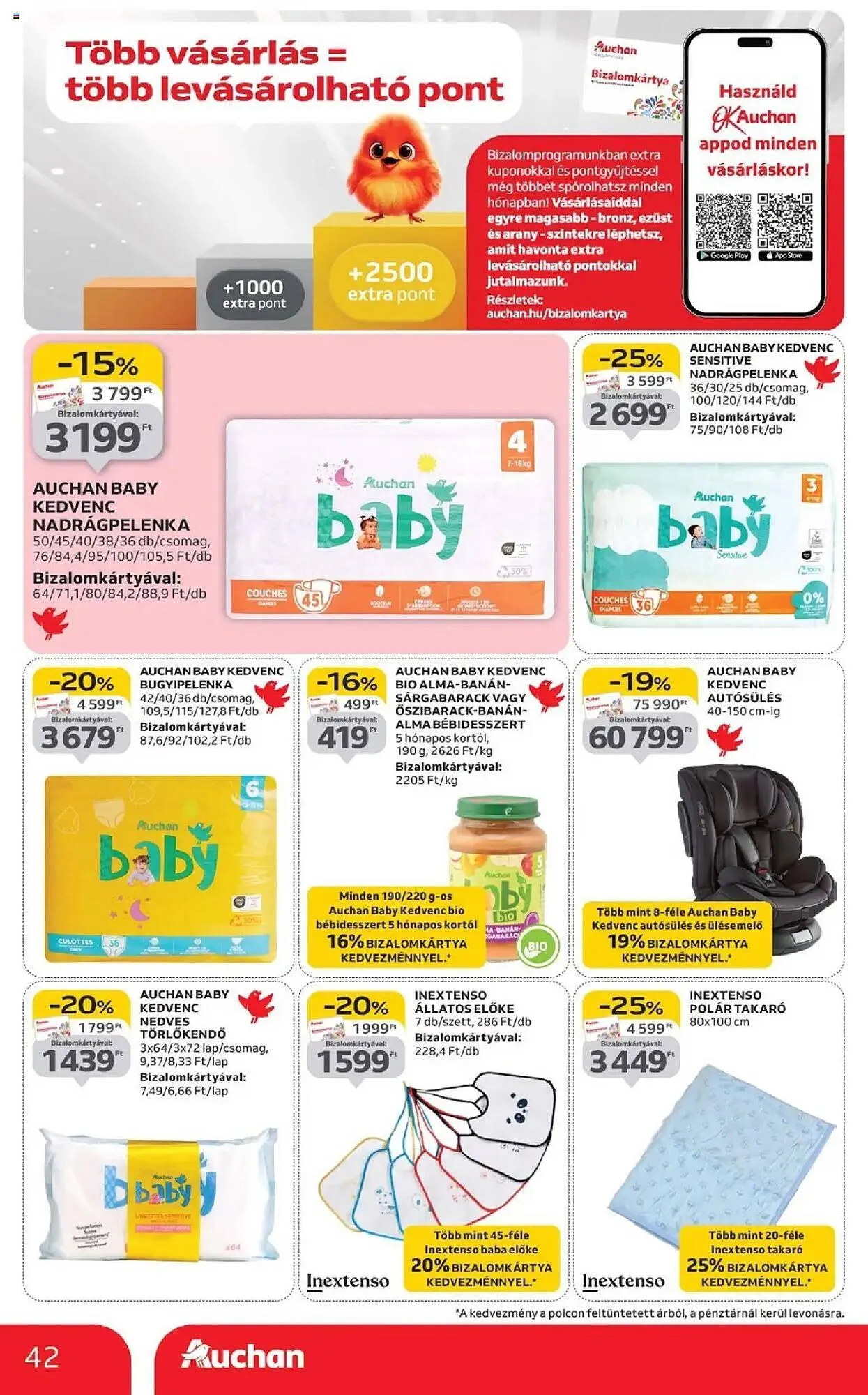 Katalógus Auchan akciós újság szeptember 4.-tól szeptember 10.-ig 2025. - Oldal 42