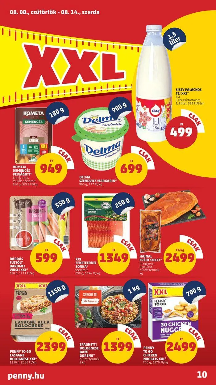 Katalógus Catalog PENNY 32. heti reklámújság augusztus 8.-tól augusztus 14.-ig 2024. - Oldal 12