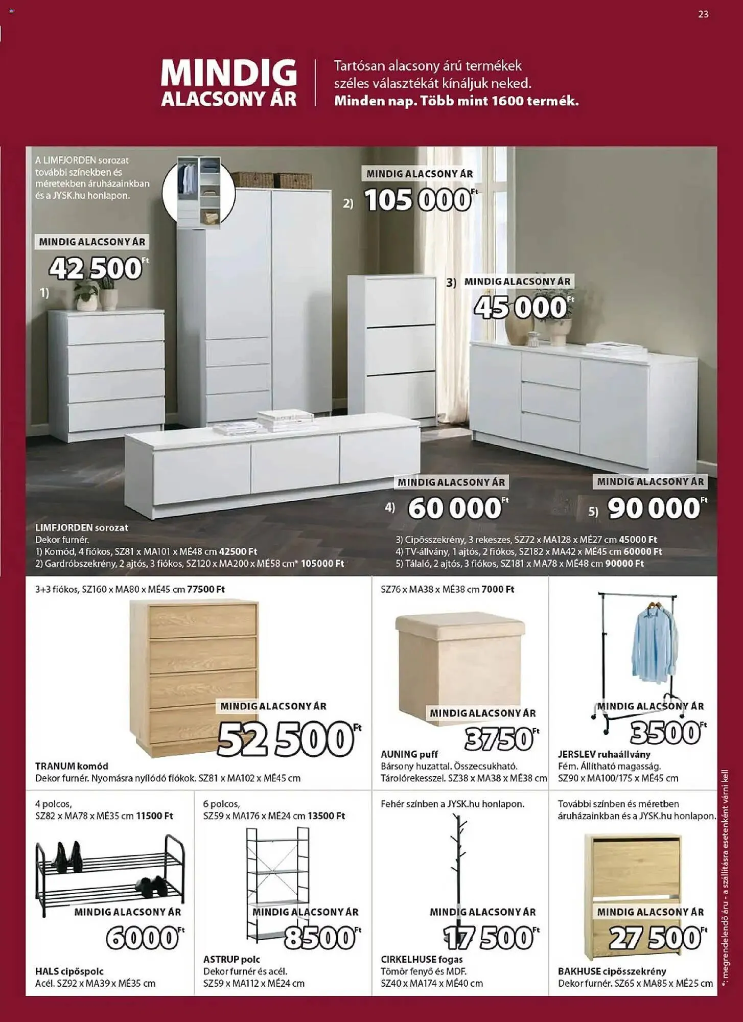 Katalógus JYSK akciós újság december 10.-tól december 16.-ig 2025. - Oldal 23