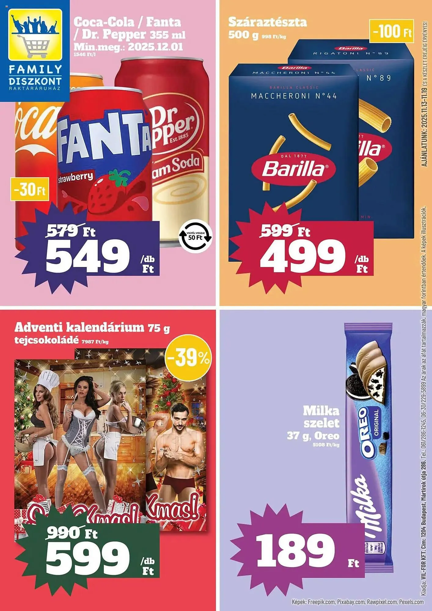 Family Diszkont akciós újság - 1