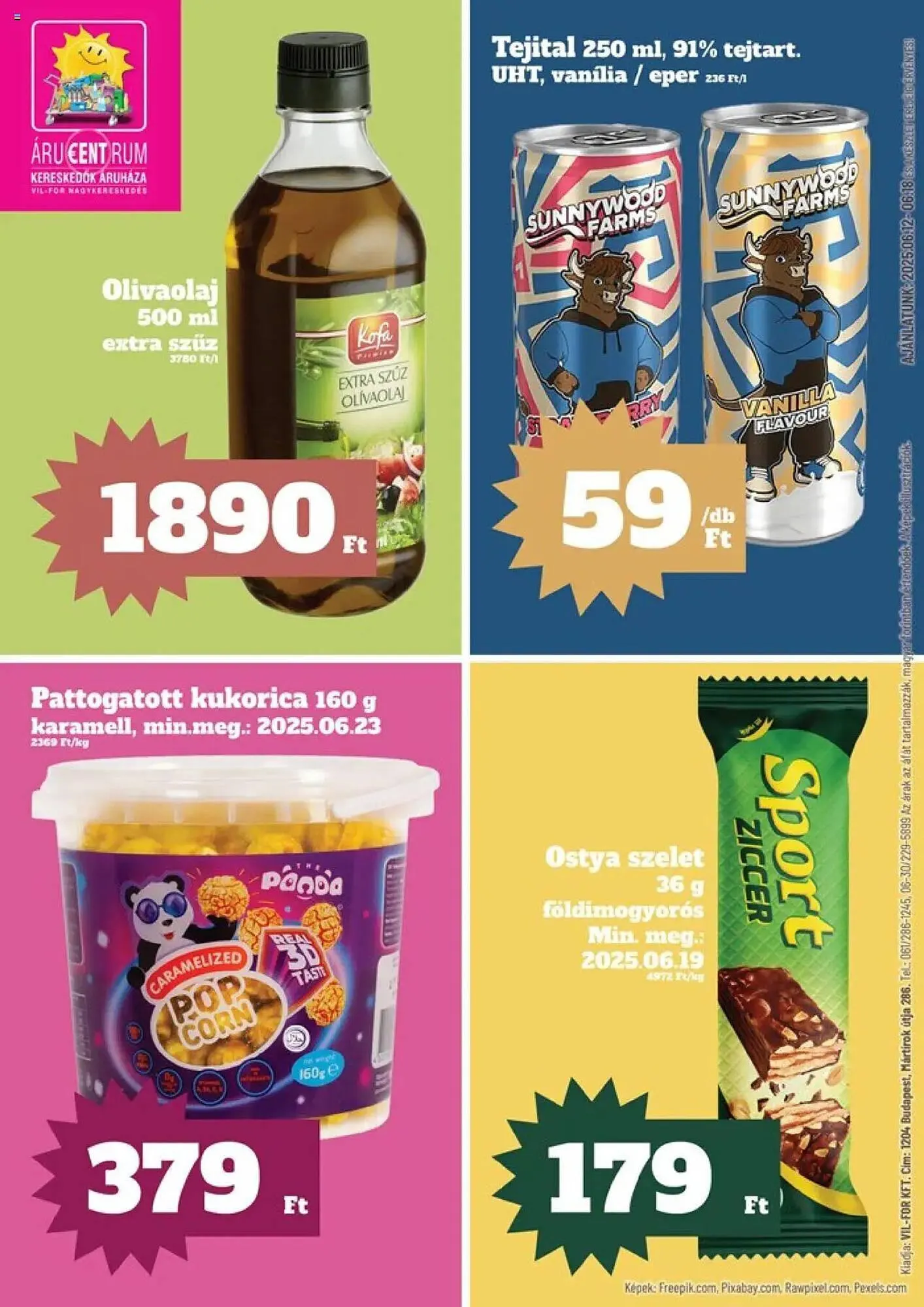 Vil-For akciós újság - 1