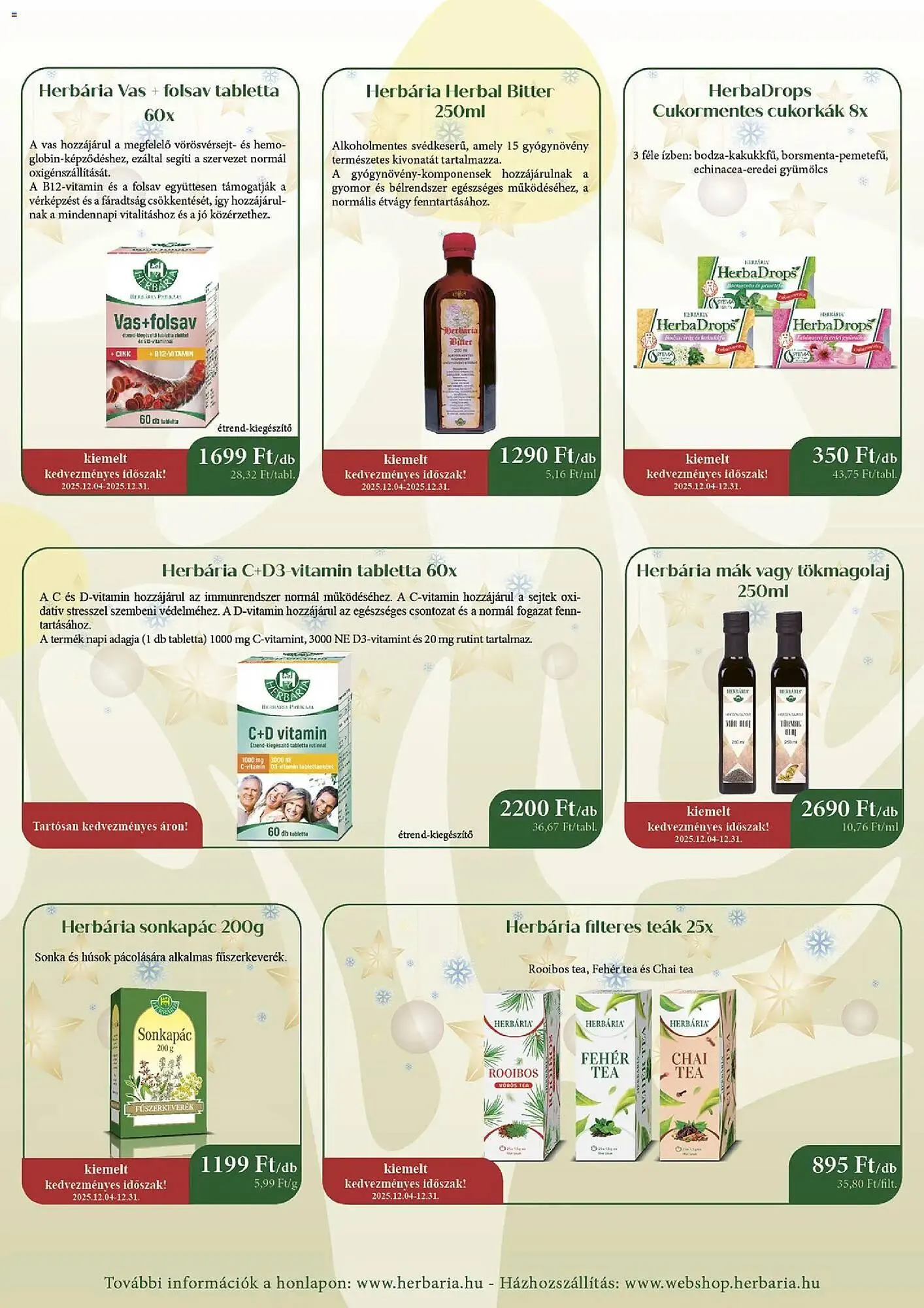 Katalógus Herbária akciós újság december 4.-tól december 18.-ig 2025. - Oldal 2