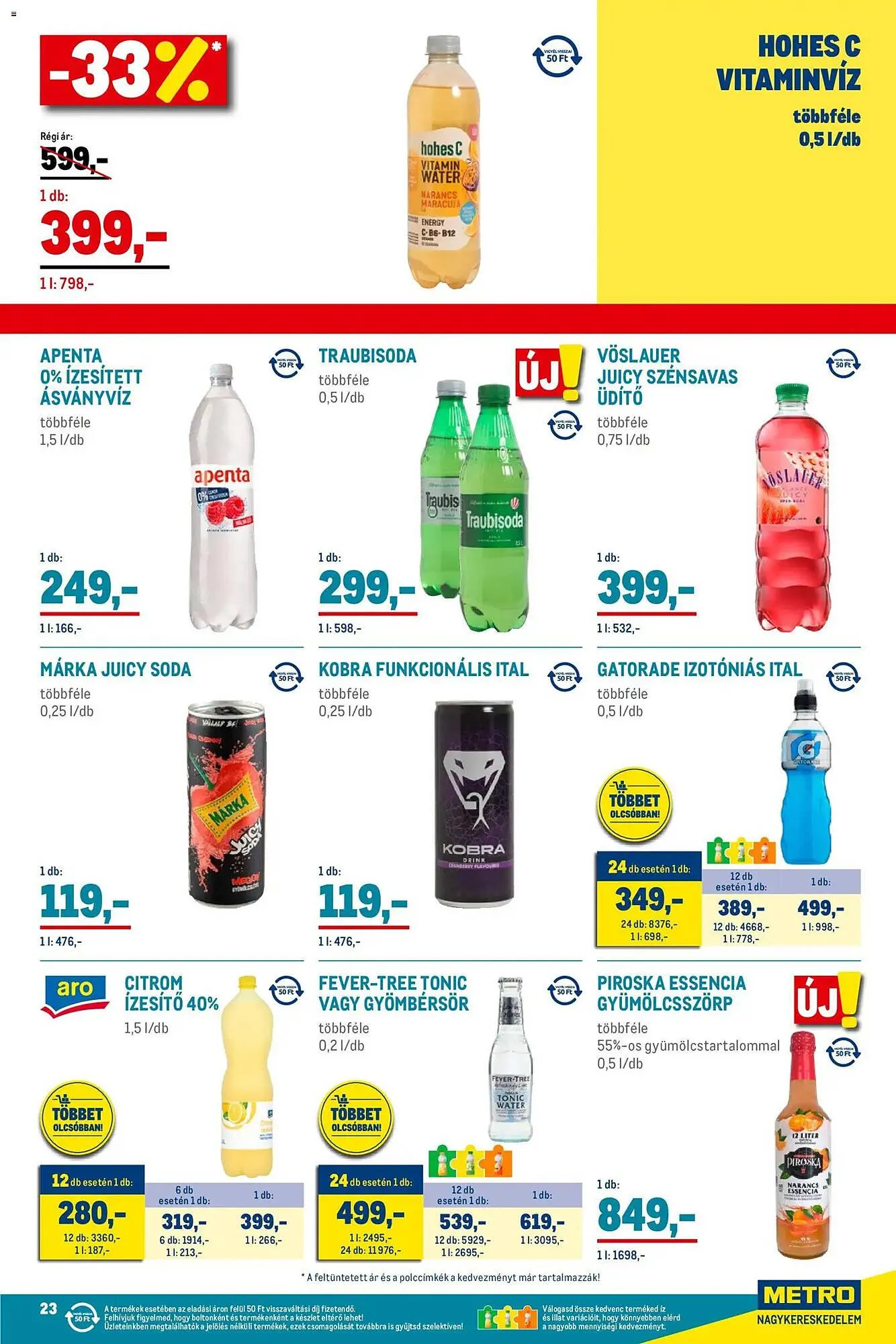 Katalógus Metro akciós újság november 2.-tól november 30.-ig 2025. - Oldal 23