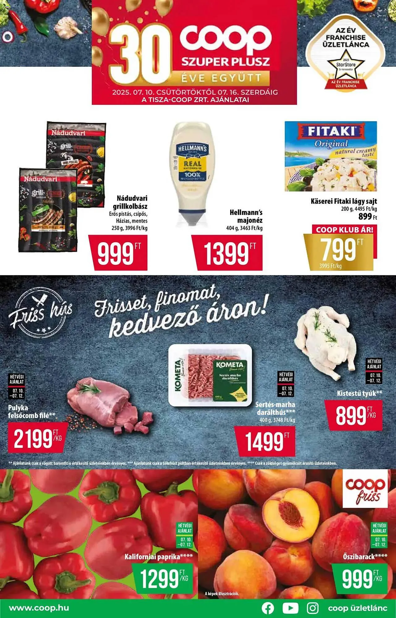 Katalógus Coop akciós újság július 10.-tól július 16.-ig 2025. - Oldal 1