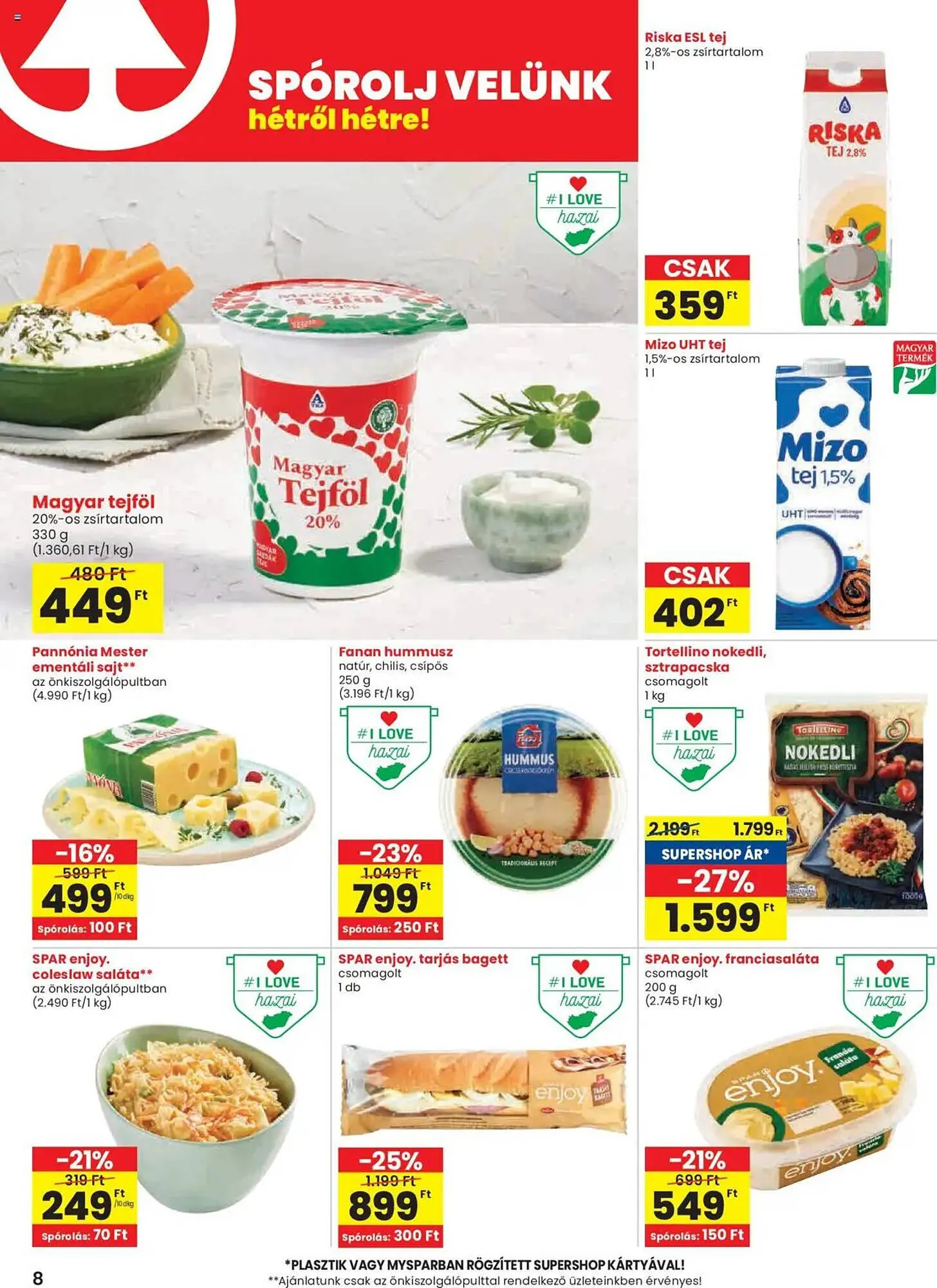 Katalógus Spar akciós újság július 3.-tól július 9.-ig 2025. - Oldal 8