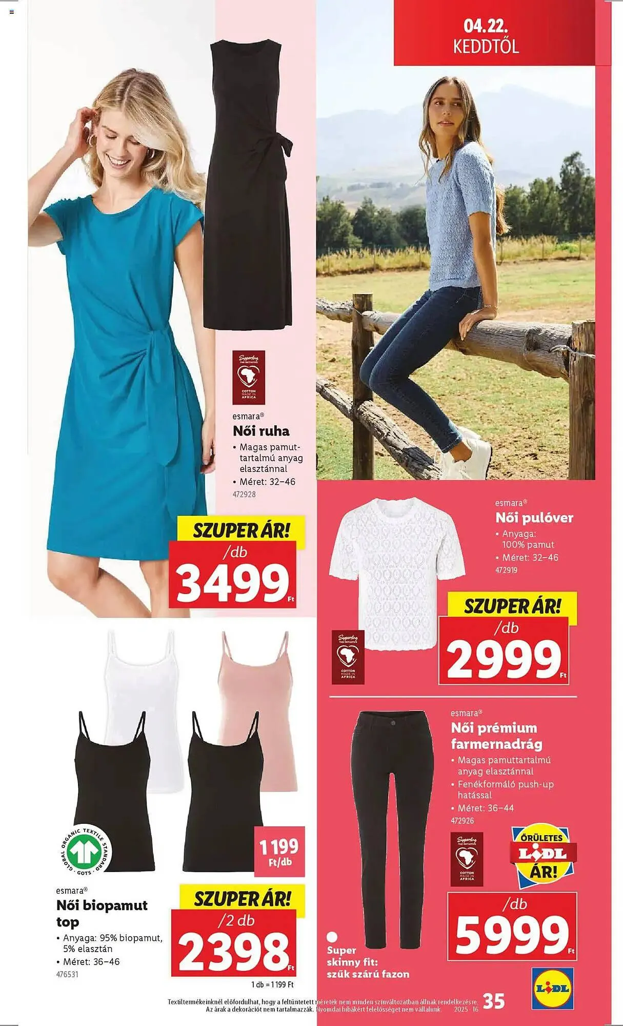 Katalógus Lidl akciós újság április 16.-tól április 22.-ig 2025. - Oldal 35