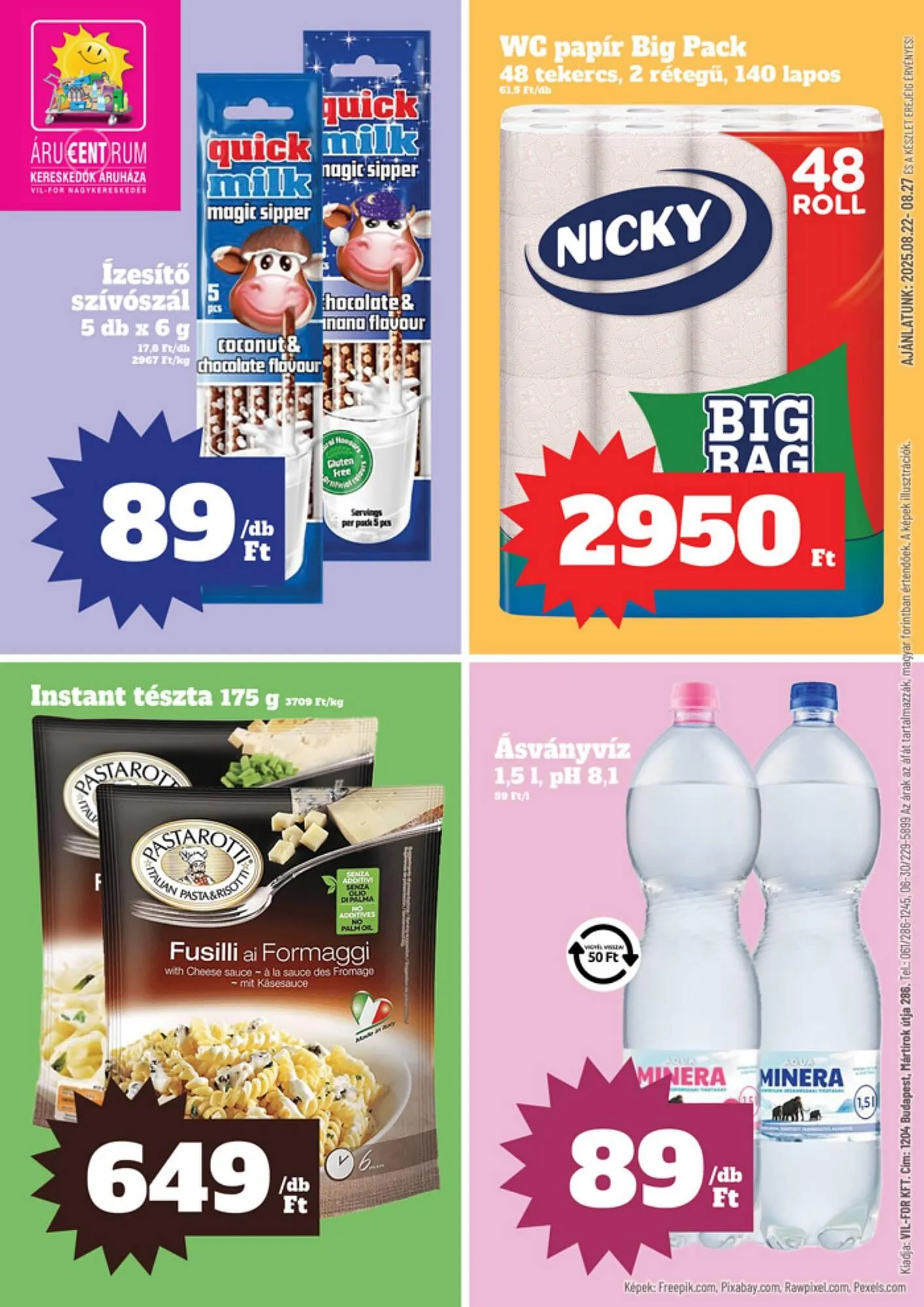 Vil-For akciós újság - 1