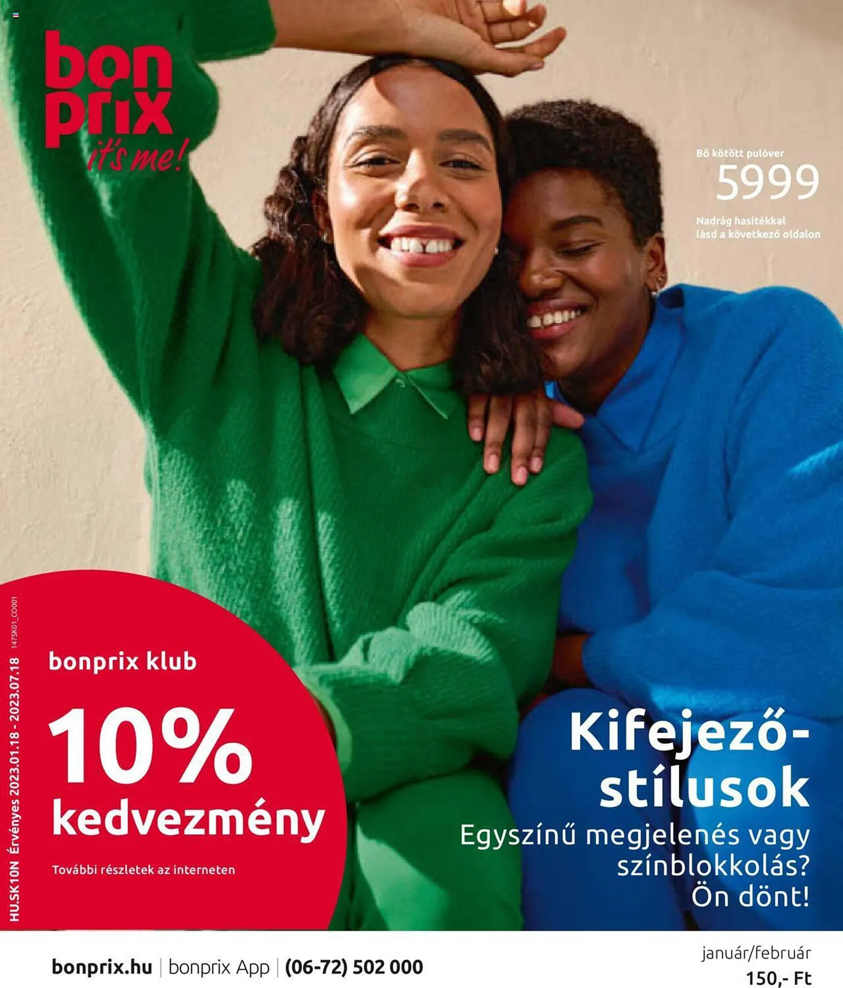 Bonprix akciós újság - 1