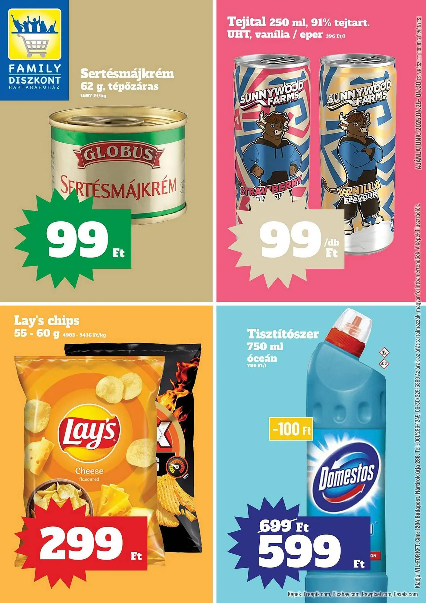 Family Diszkont akciós újság - 1