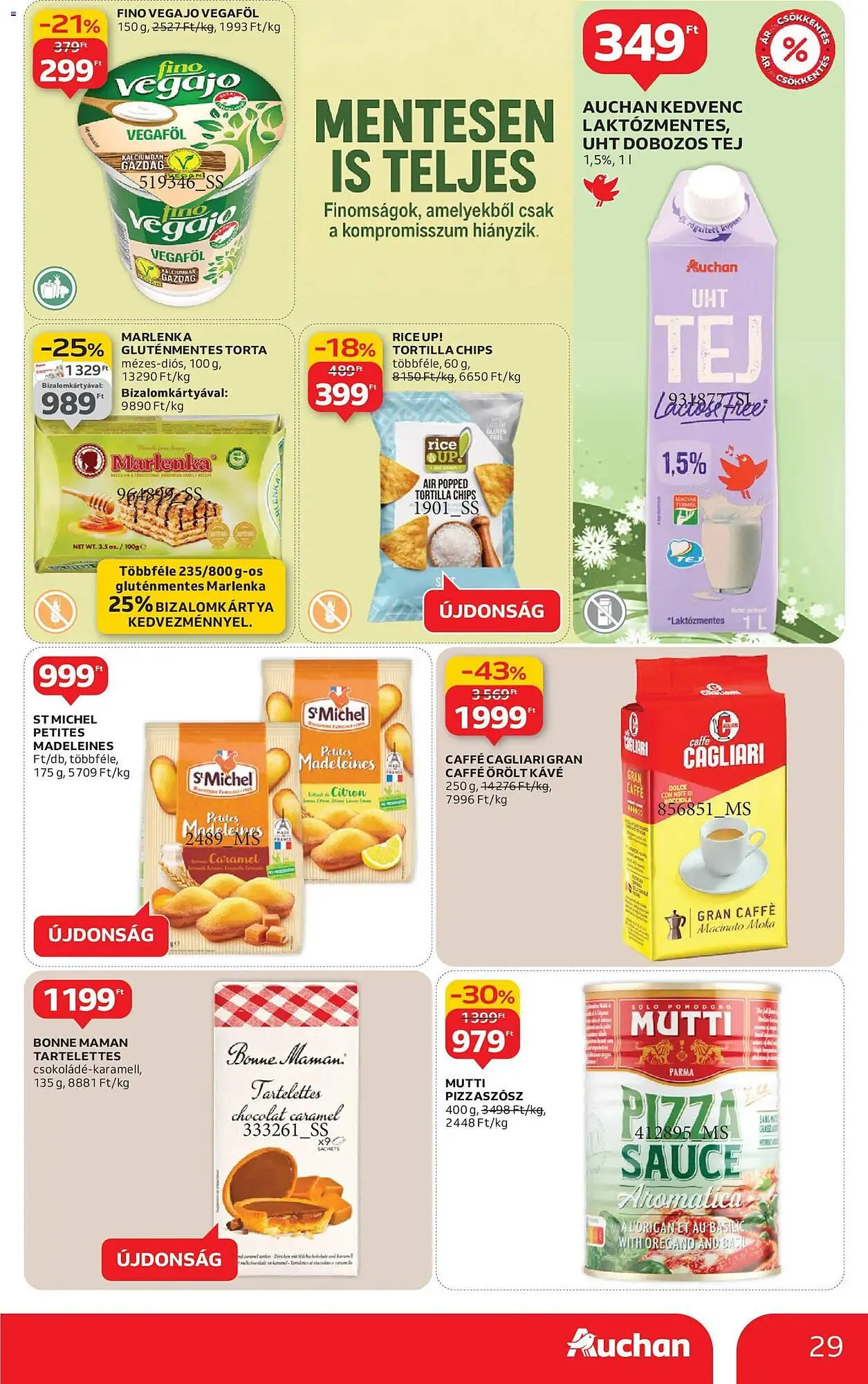 Katalógus Auchan akciós újság december 18.-tól december 24.-ig 2025. - Oldal 29